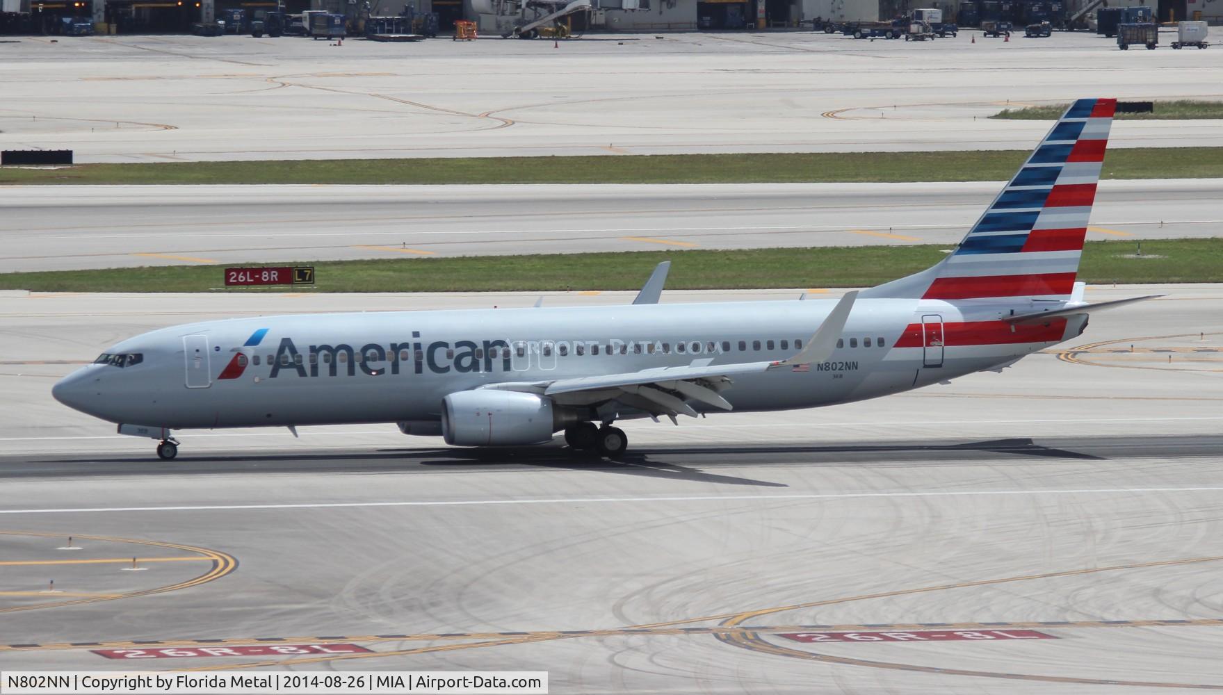 N802NN, 2009 Boeing 737-823 C/N 31073, American