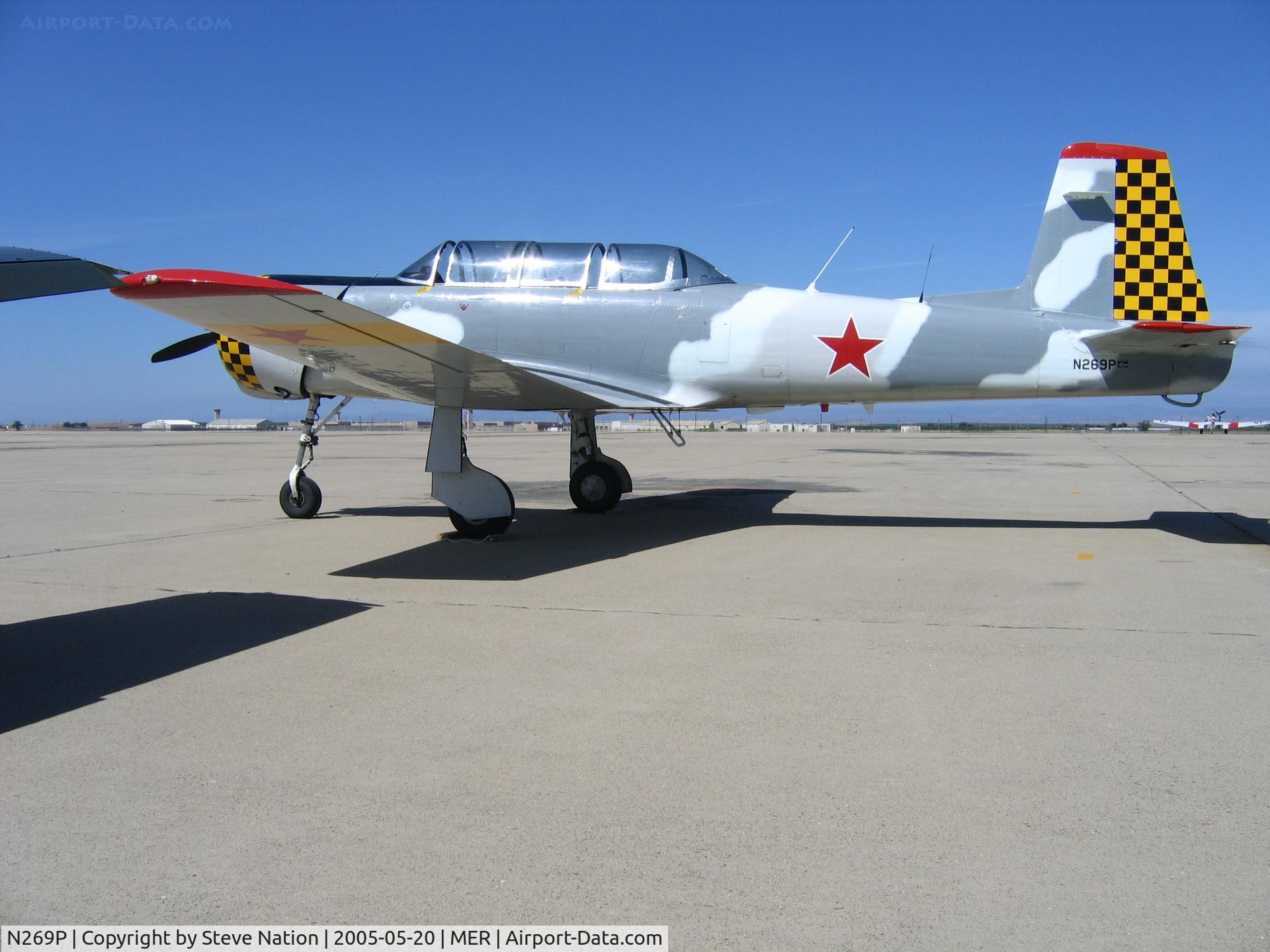 N269P, 1968 Nanchang CJ-6 C/N 832004, Mark Guthrie's CJ-6 at West Coast Formation Clinic in Chinese Air Force markings 