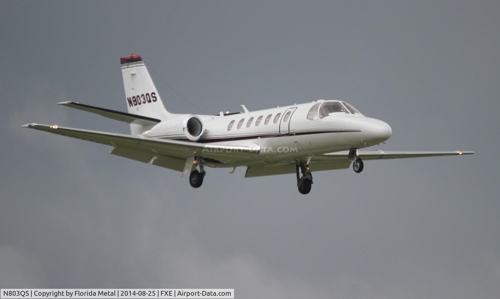 N803QS, 2007 Cessna 560 Citation Encore+ C/N 560-0775, Net Jets Citation 560