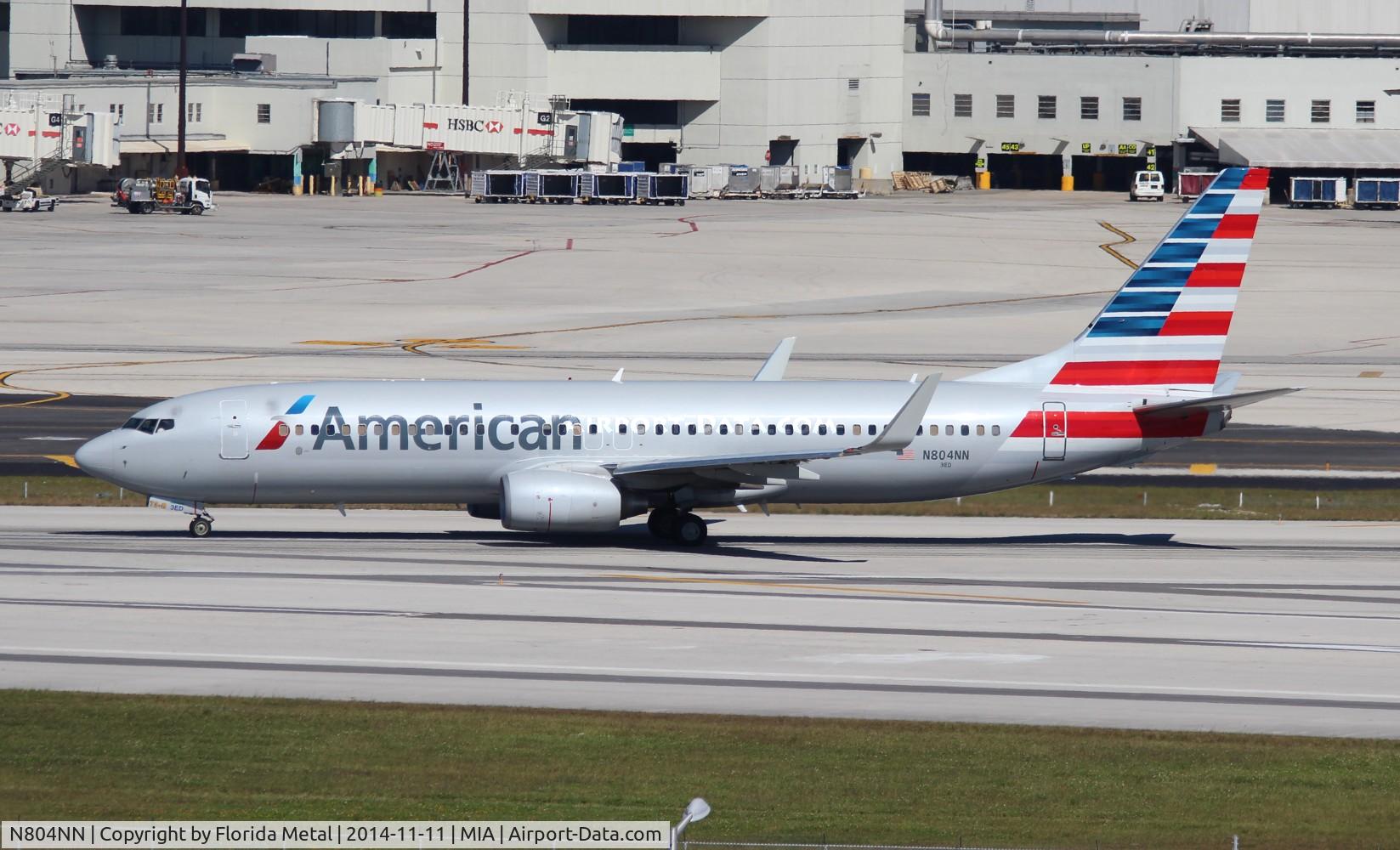 N804NN, 2009 Boeing 737-823 C/N 29567, American