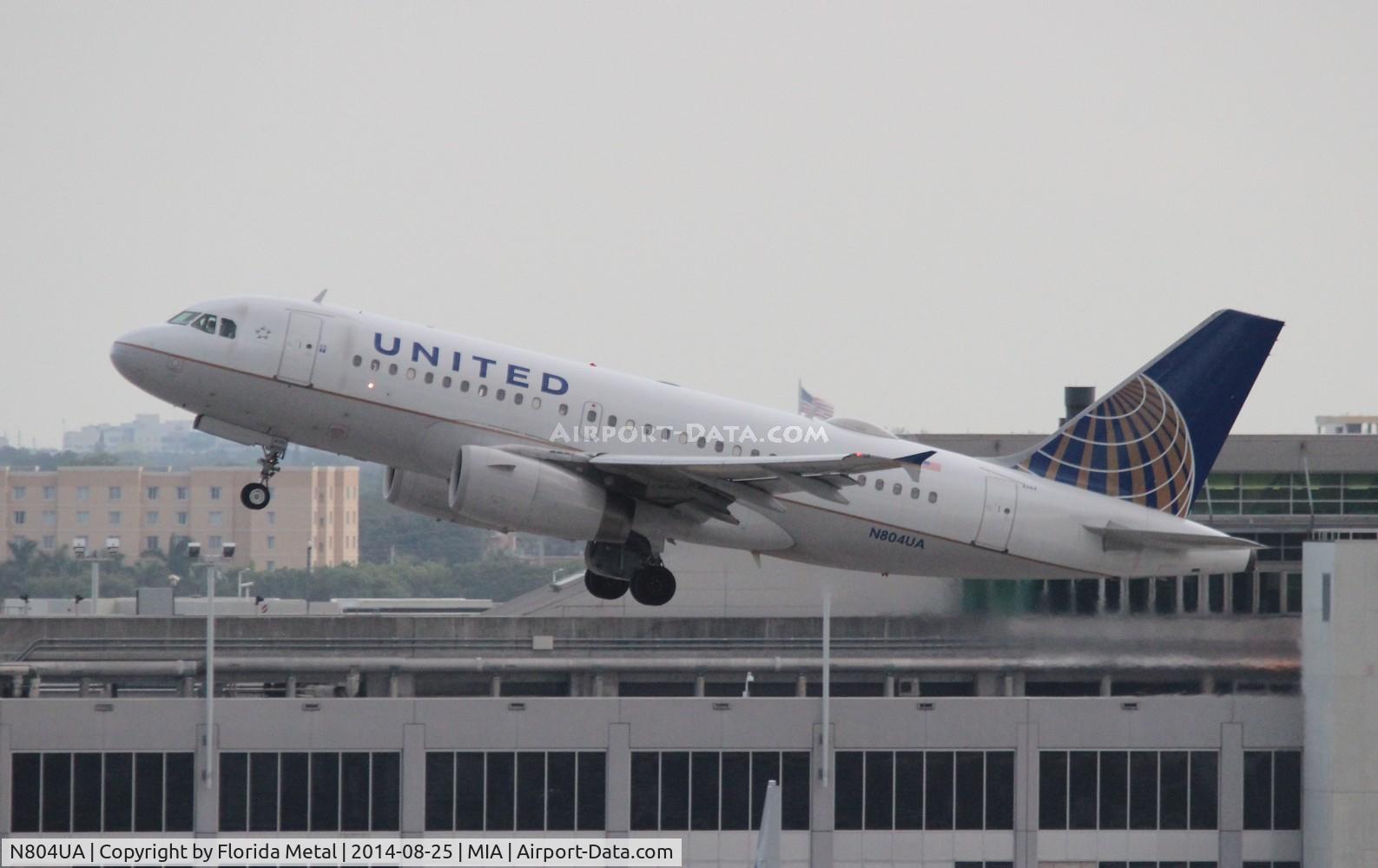 N804UA, 1997 Airbus A319-131 C/N 759, United A319
