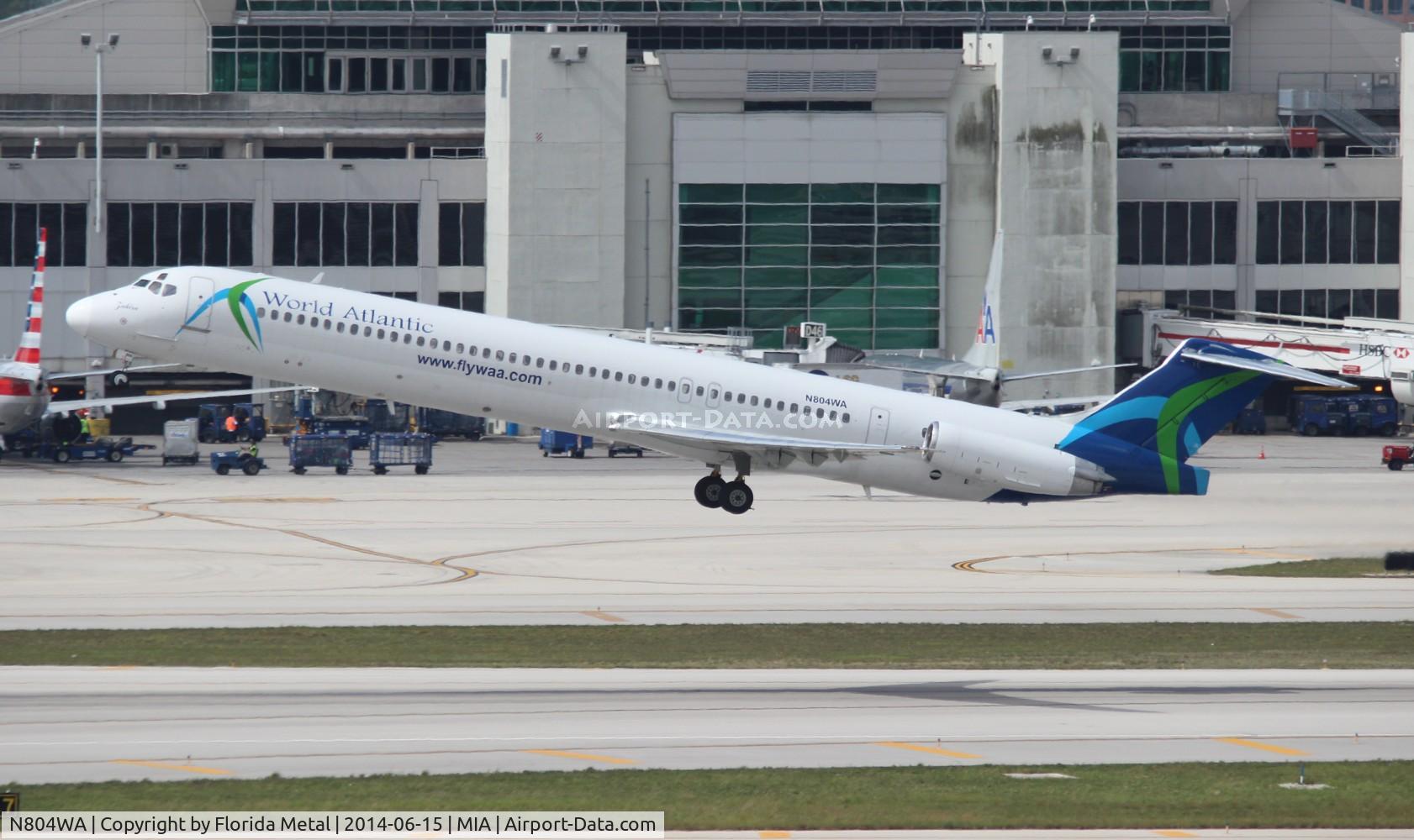 N804WA, 1987 McDonnell Douglas MD-83 (DC-9-83) C/N 49345, World Atlantic