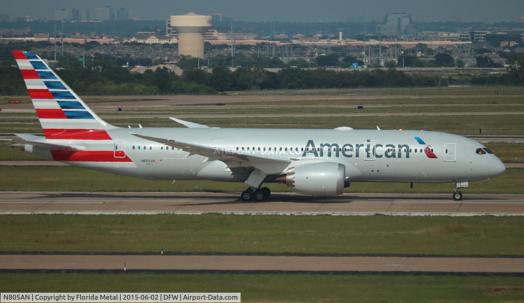N805AN, 2015 Boeing 787-8 Dreamliner C/N 40623, American