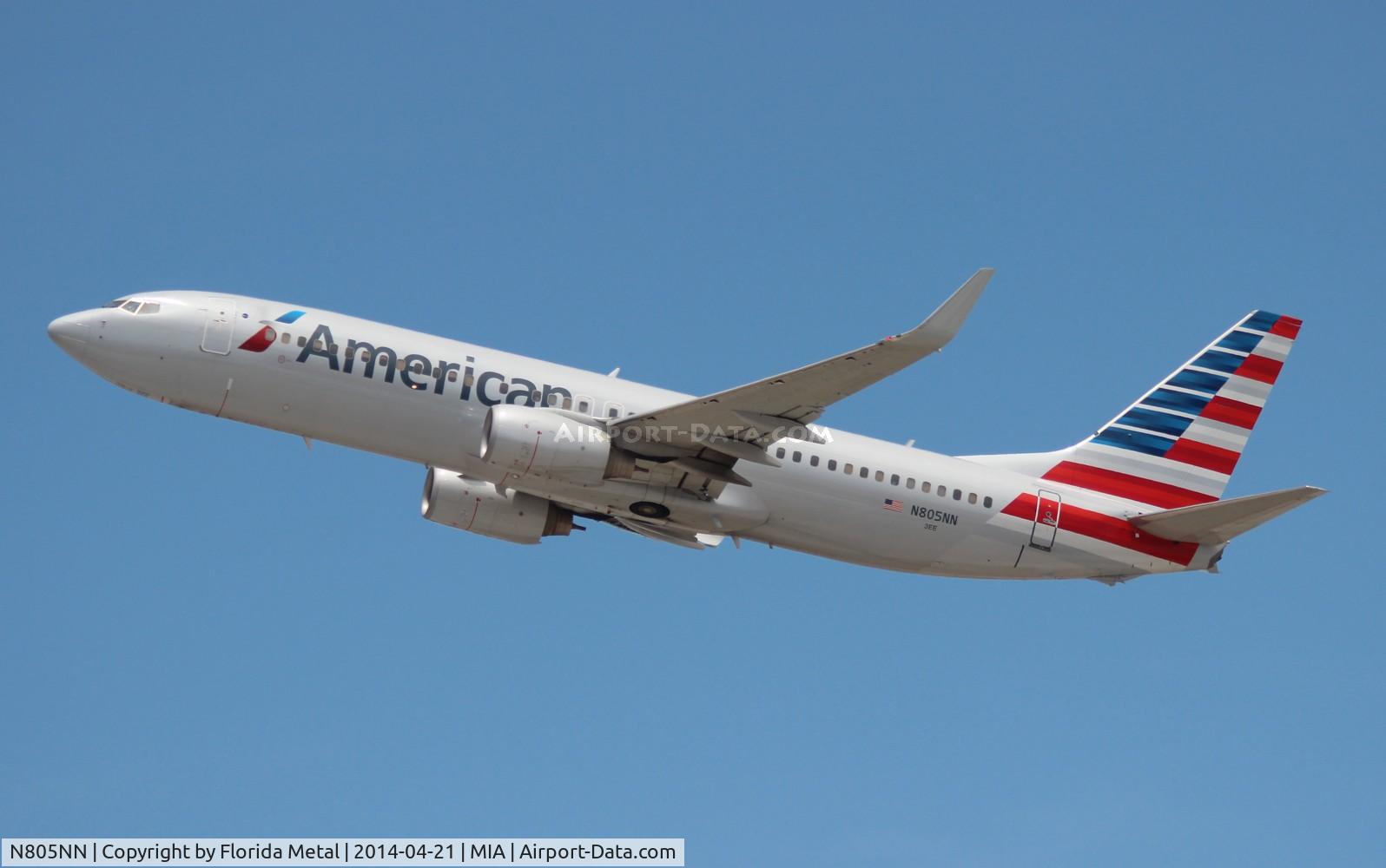 N805NN, 2009 Boeing 737-823 C/N 31075, American