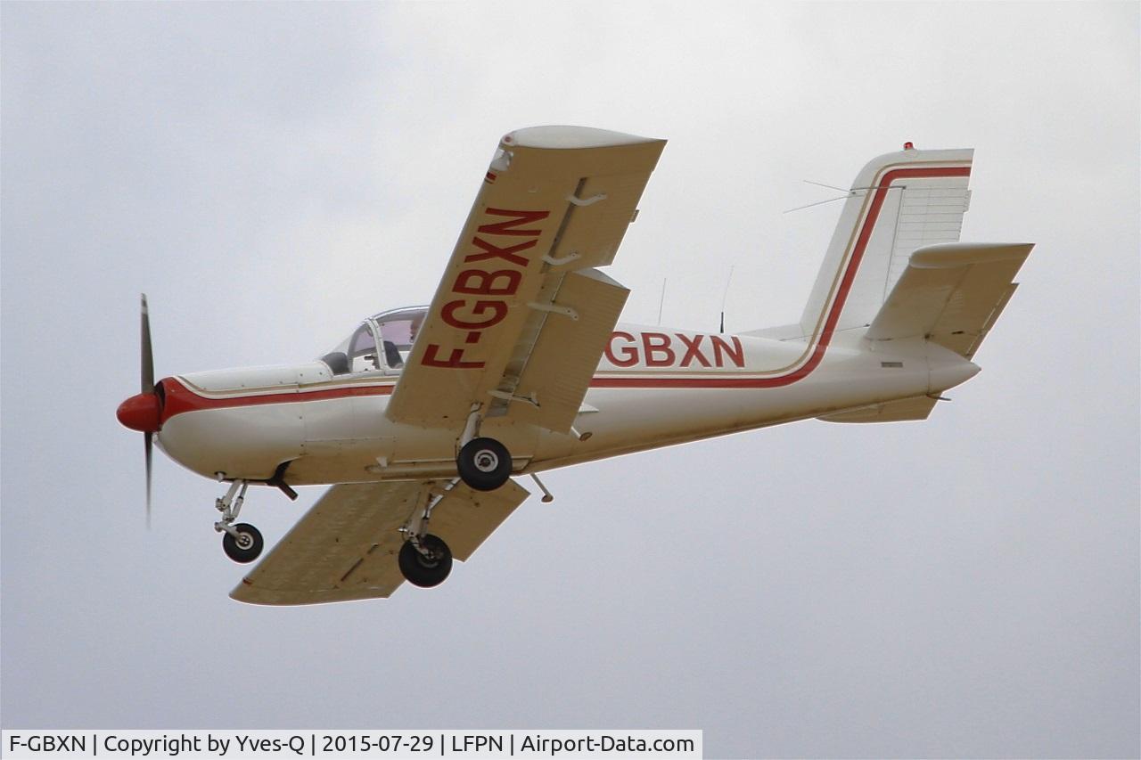 F-GBXN, Socata Rallye 150SV Garnement C/N 3291, Socata Rallye 150SV Garnement, Short approach rwy 25L, Toussus-Le-Noble airport (LFPN-TNF)