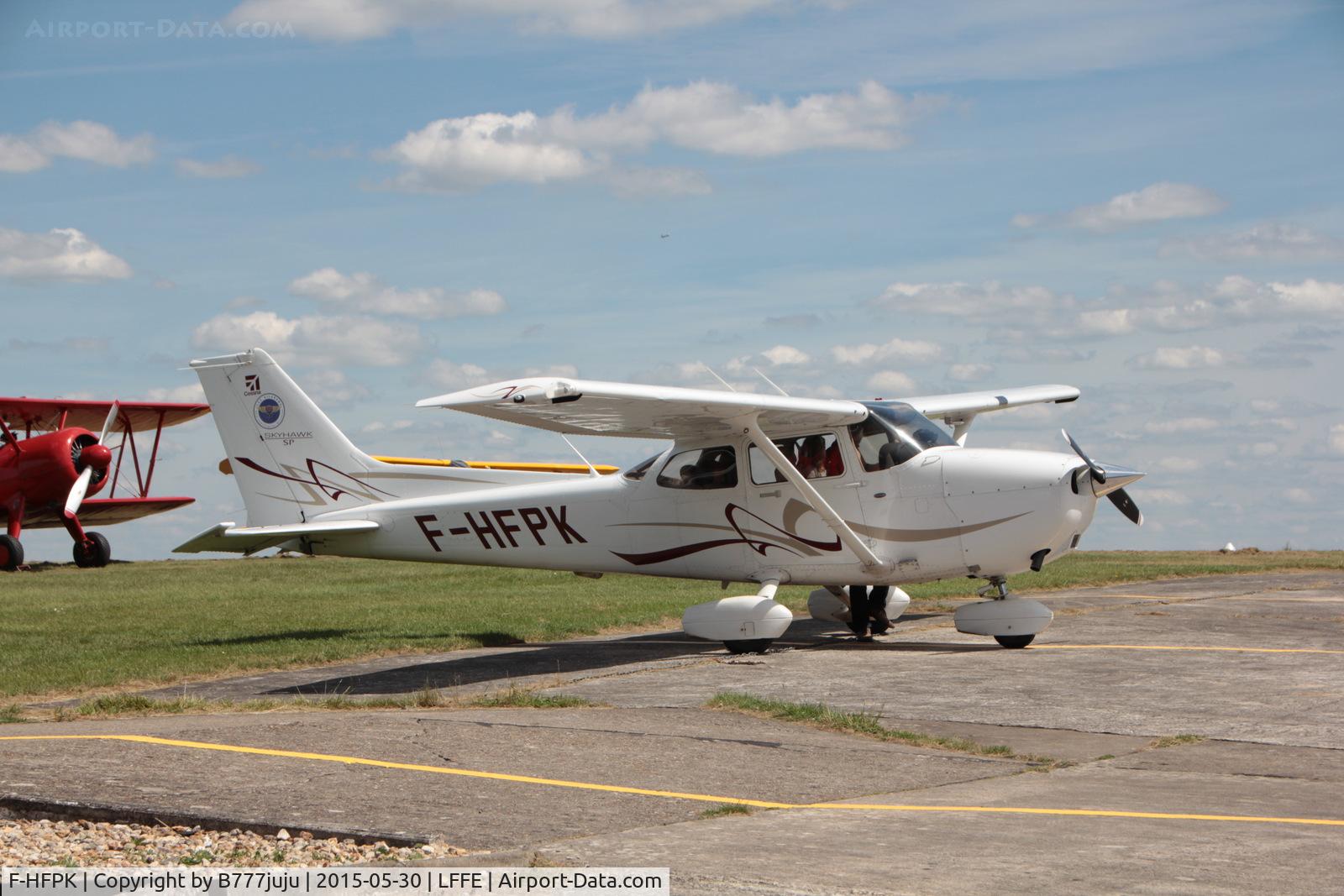 F-HFPK, 2008 Cessna 172S C/N 172S10748, at LFFE
