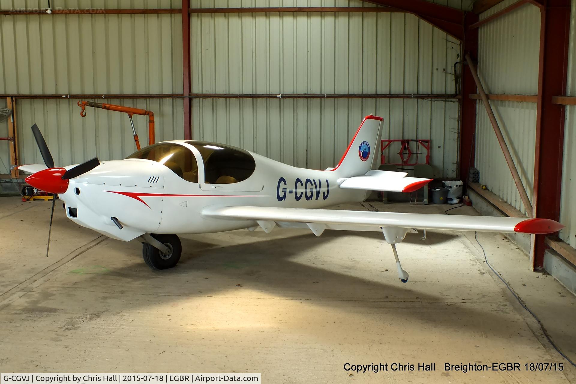 G-CGVJ, 2014 Europa XS Monowheel C/N PFA 247-13752, Breighton resident