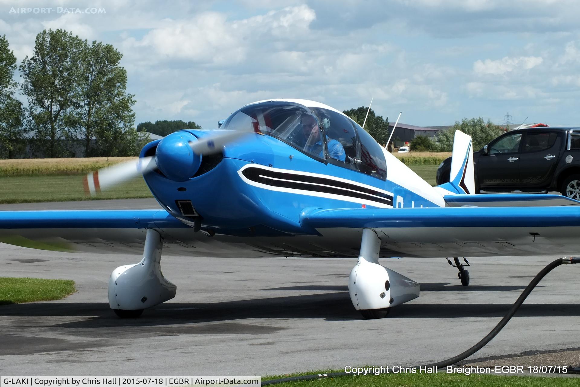G-LAKI, 1963 Jodel DR-1050 Ambassadeur C/N 534, International Bucker Fest at Breighton