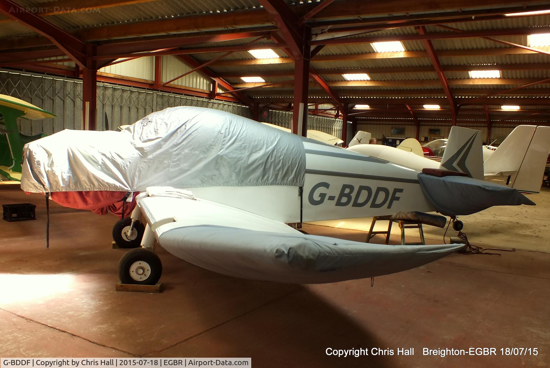 G-BDDF, 1957 Wassmer (Jodel) D-120 Paris-Nice C/N 97, Breighton resident