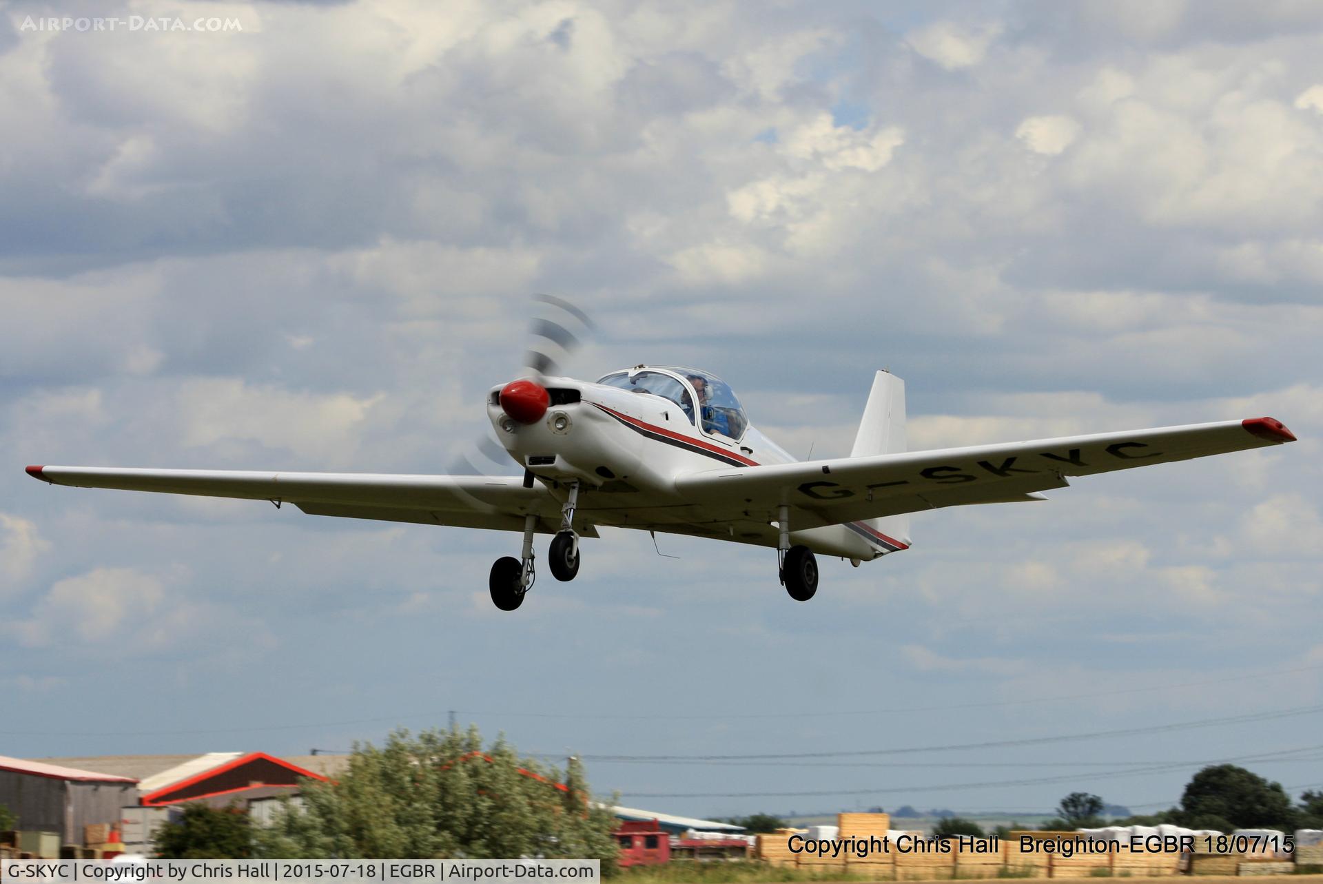 G-SKYC, 1984 Slingsby T-67M Firefly C/N 2009, International Bucker Fest at Breighton