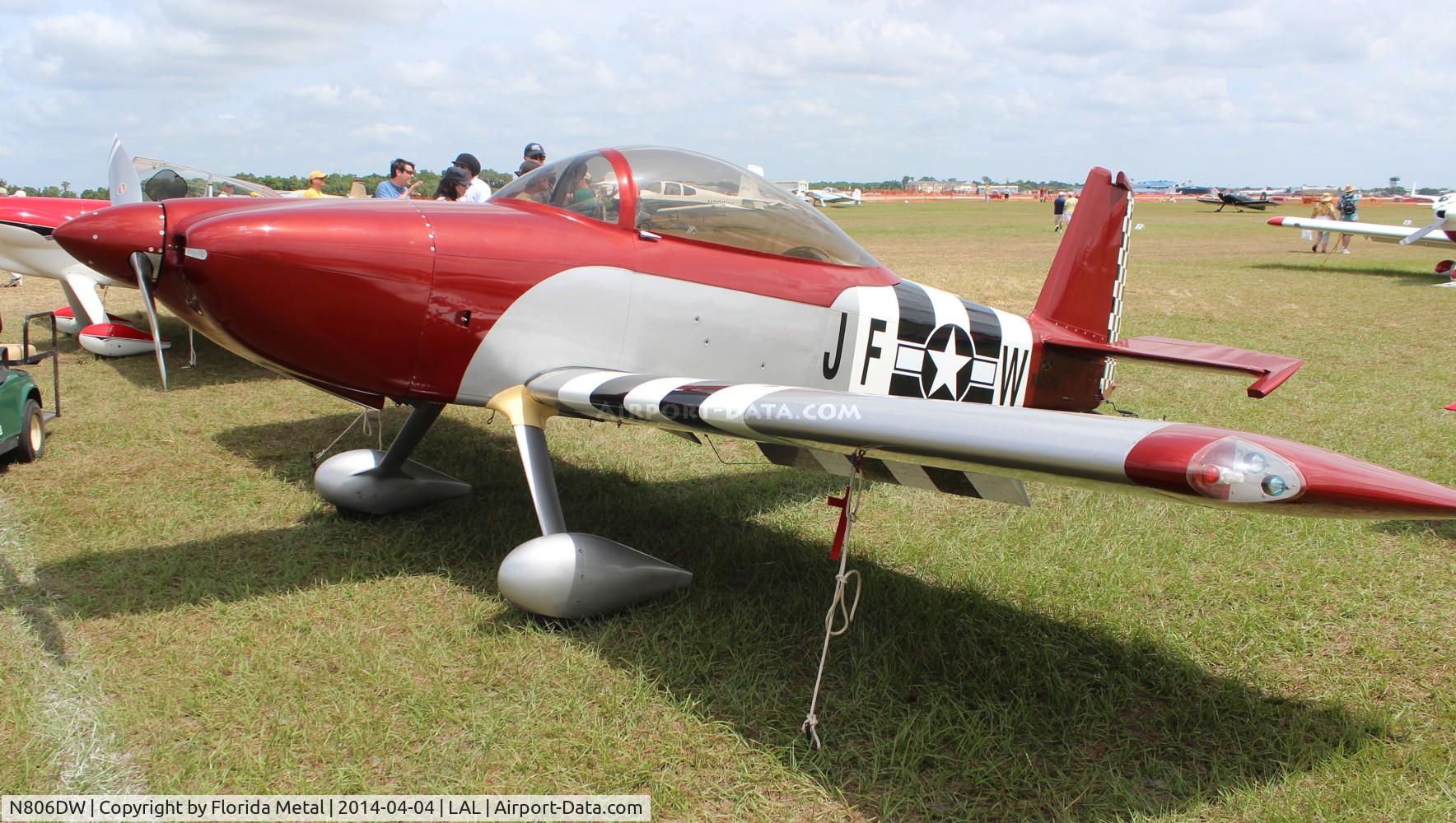 N806DW, Vans RV-8 C/N 82458, Vans RV-8