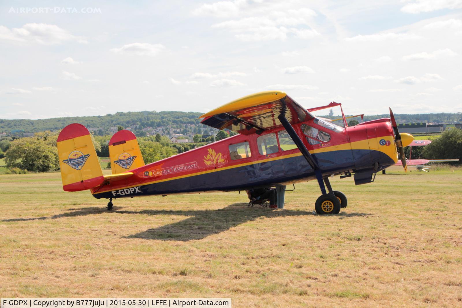 F-GDPX, Max Holste MH-1521M Broussard C/N 170, at LFFE