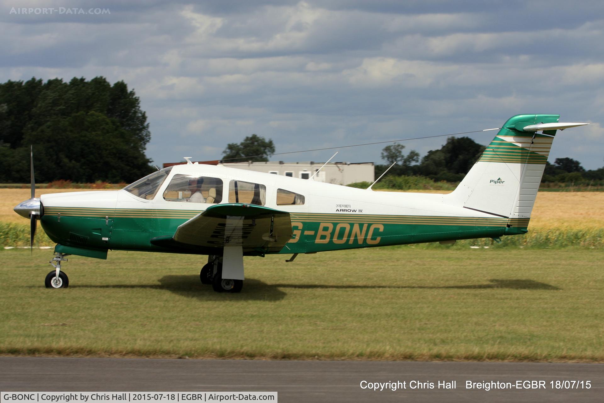 G-BONC, 1979 Piper PA-28RT-201 Arrow IV C/N 28R-7918007, International Bucker Fest at Breighton