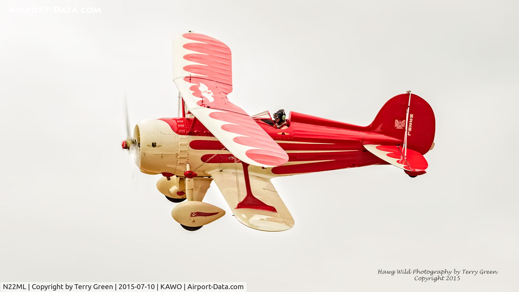 N22ML, 2007 Great Lakes 2T Sport Trainer C/N 01, 2015 Arlington Fly-In