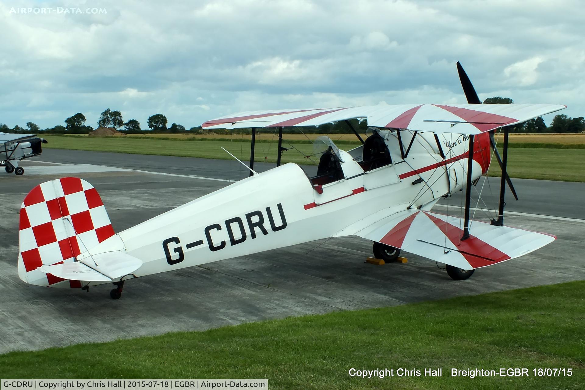 G-CDRU, 1946 CASA 1-131E Jungmann C/N 2321, International Bucker Fest at Breighton