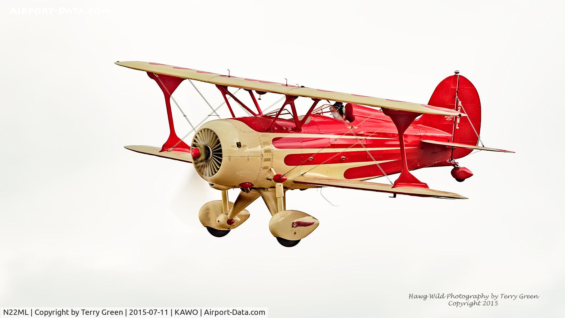 N22ML, 2007 Great Lakes 2T Sport Trainer C/N 01, 2015 Arlington Fly-In