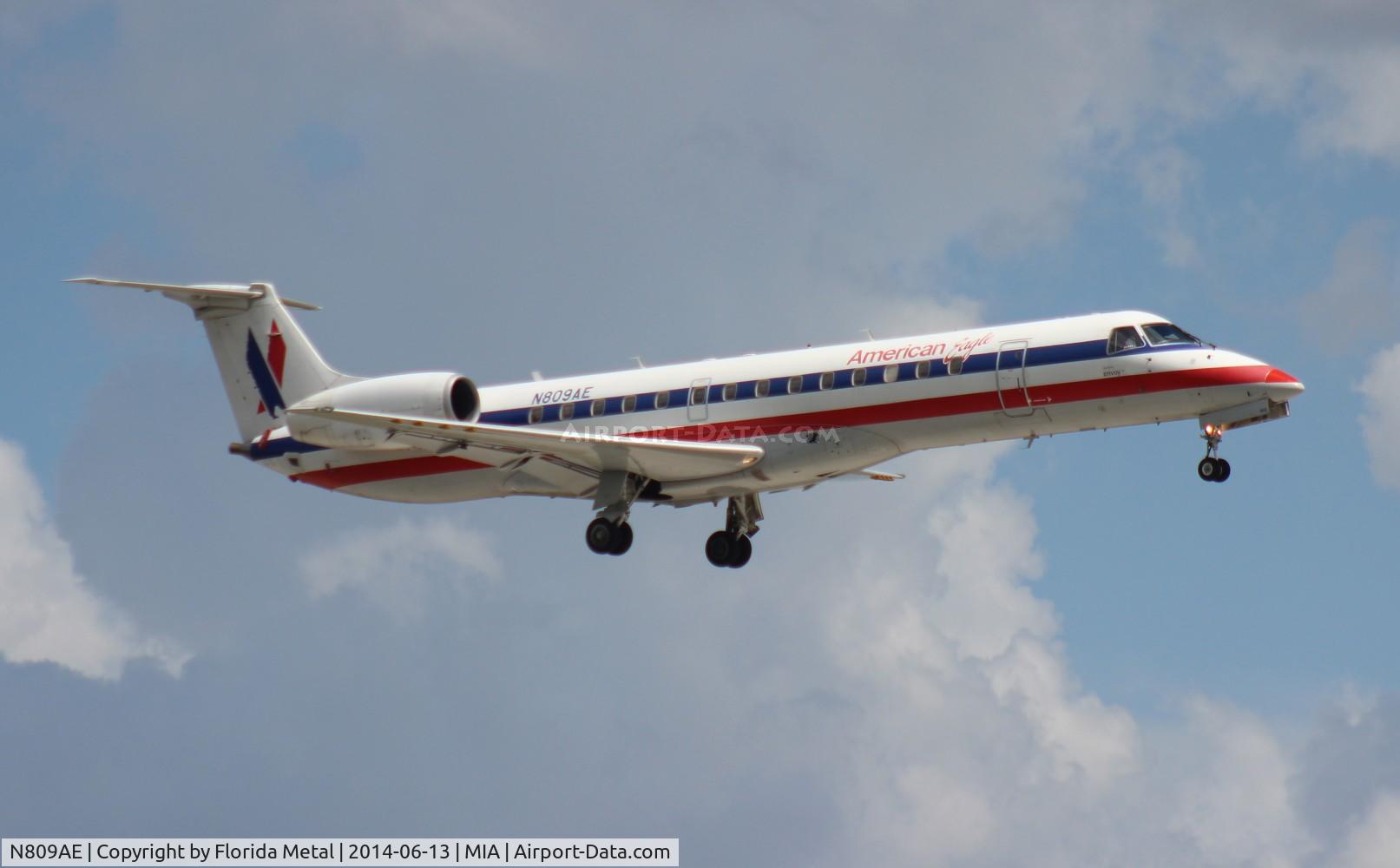N809AE, 2001 Embraer ERJ-140LR (EMB-135KL) C/N 145521, Eagle E140