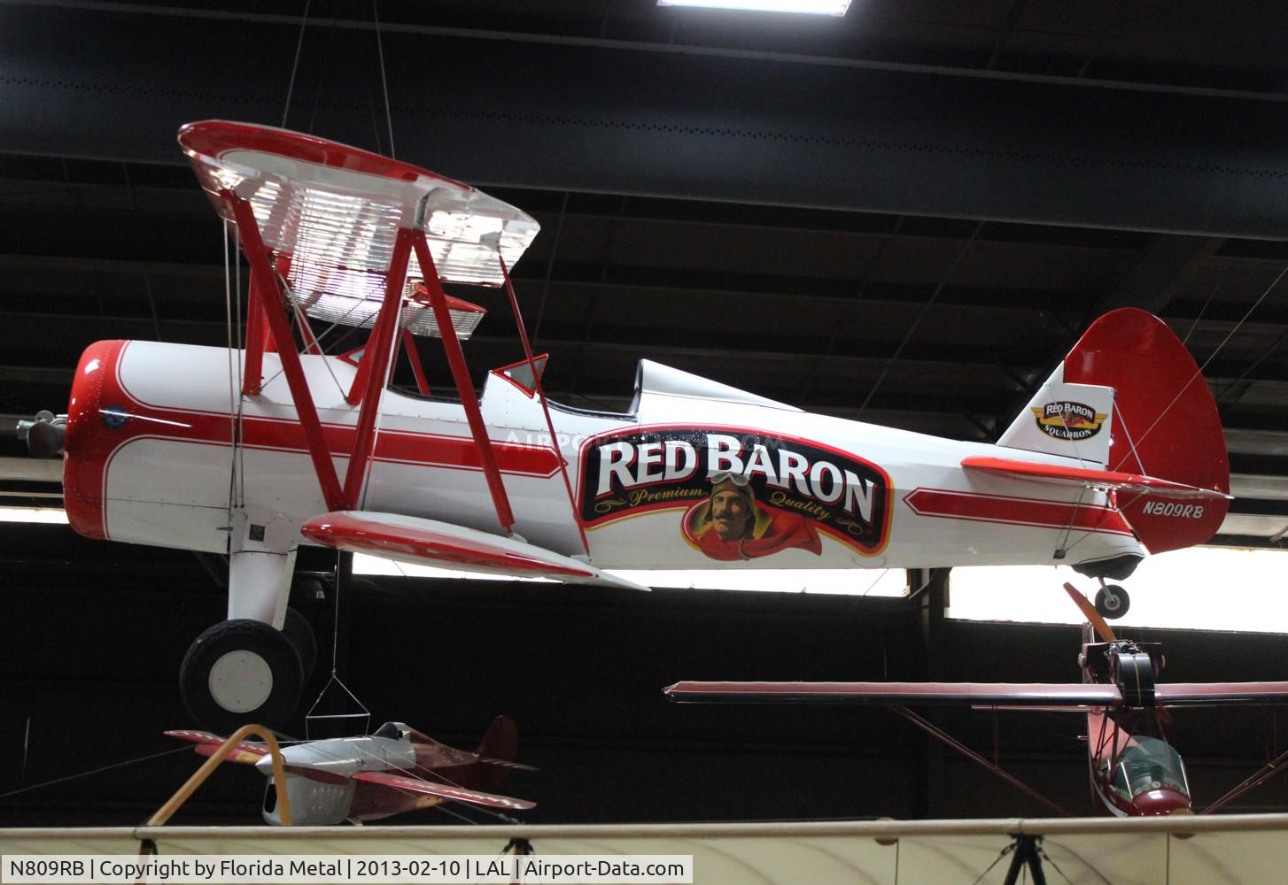 N809RB, Boeing PT-13D Kaydet (E75) C/N Not found N809RB, PT-13D Kaydet