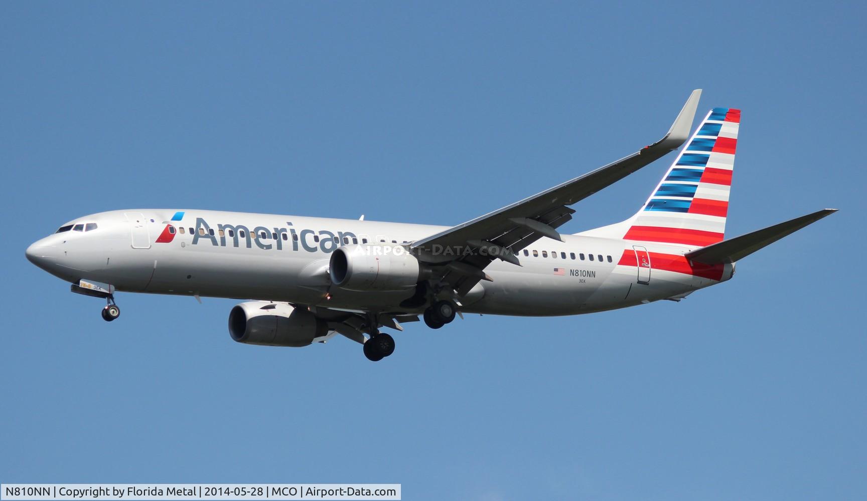 N810NN, 2009 Boeing 737-823 C/N 33207, American