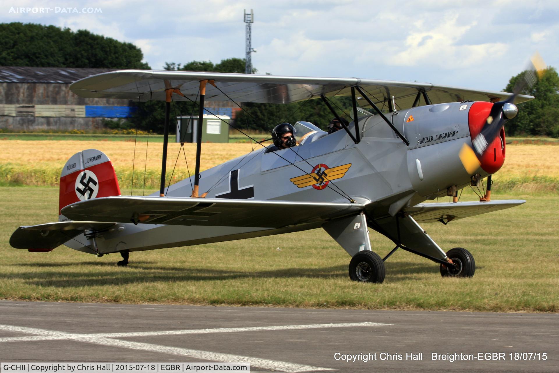 G-CHII, 1957 CASA 1-131E Jungmann C/N 1108, International Bucker Fest at Breighton