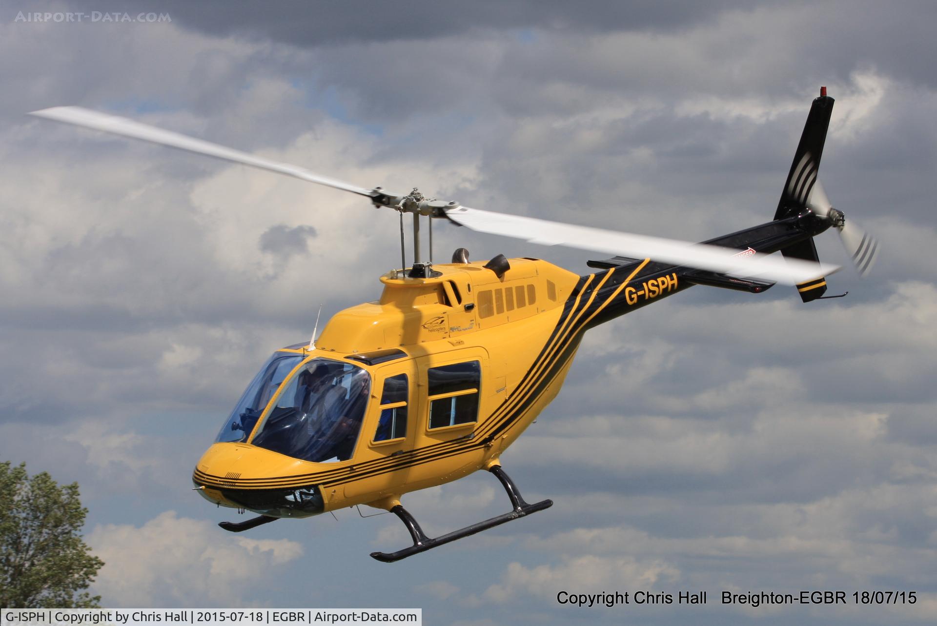 G-ISPH, 1992 Bell 206B JetRanger III C/N 4259, International Bucker Fest at Breighton