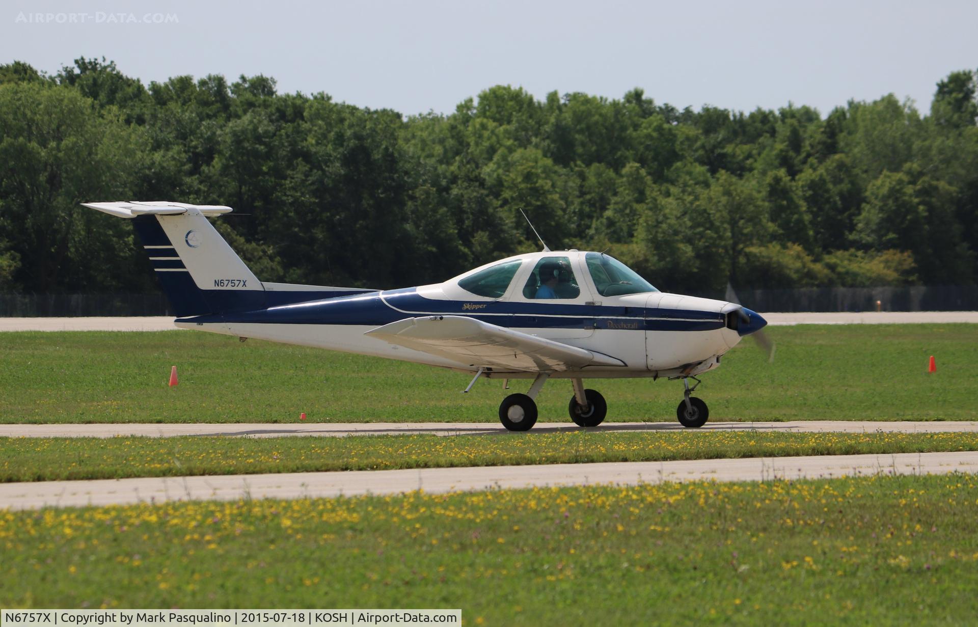 N6757X, 1980 Beech 77 Skipper Skipper C/N WA-118, Beech 77