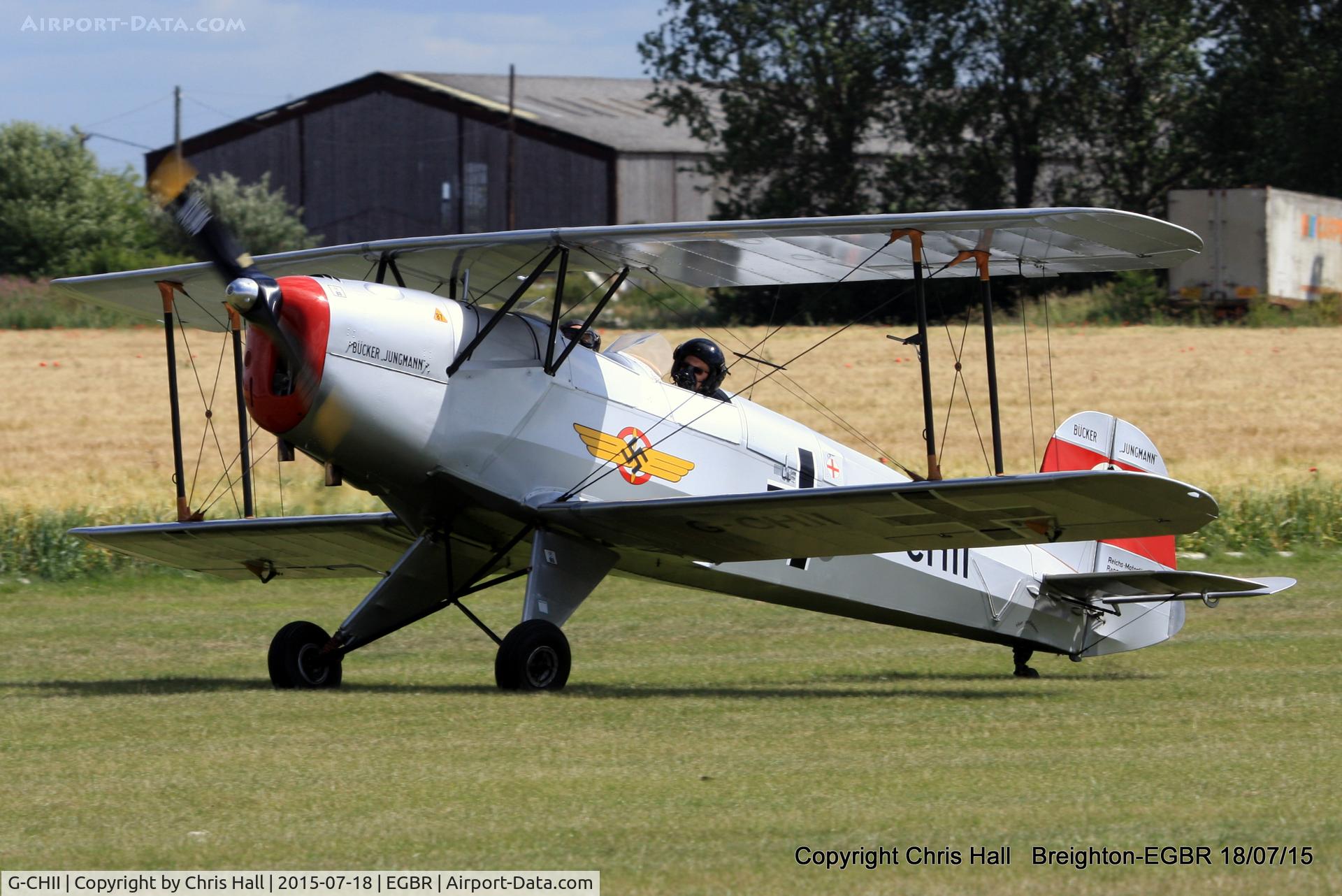 G-CHII, 1957 CASA 1-131E Jungmann C/N 1108, International Bucker Fest at Breighton