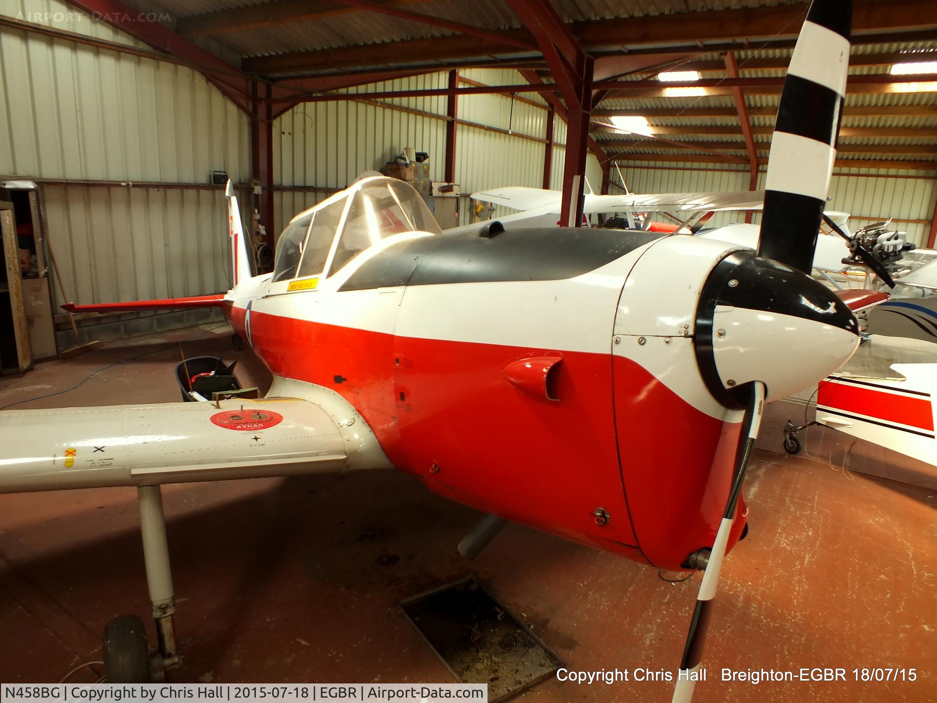 N458BG, 1951 De Havilland DHC-1 Chipmunk T.10 C/N C1/0508, Breighton 