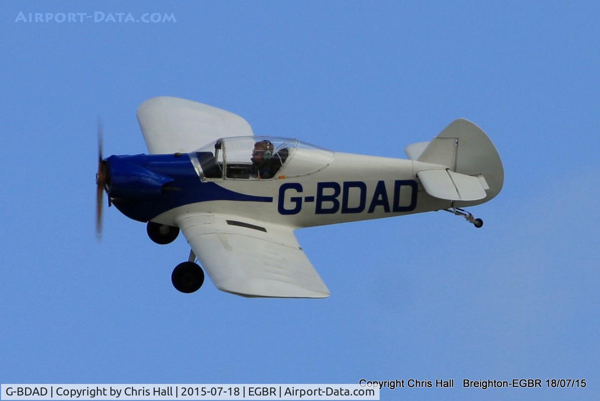 G-BDAD, 1976 Taylor JT-1 Monoplane C/N PFA 1453, International Bucker Fest at Breighton