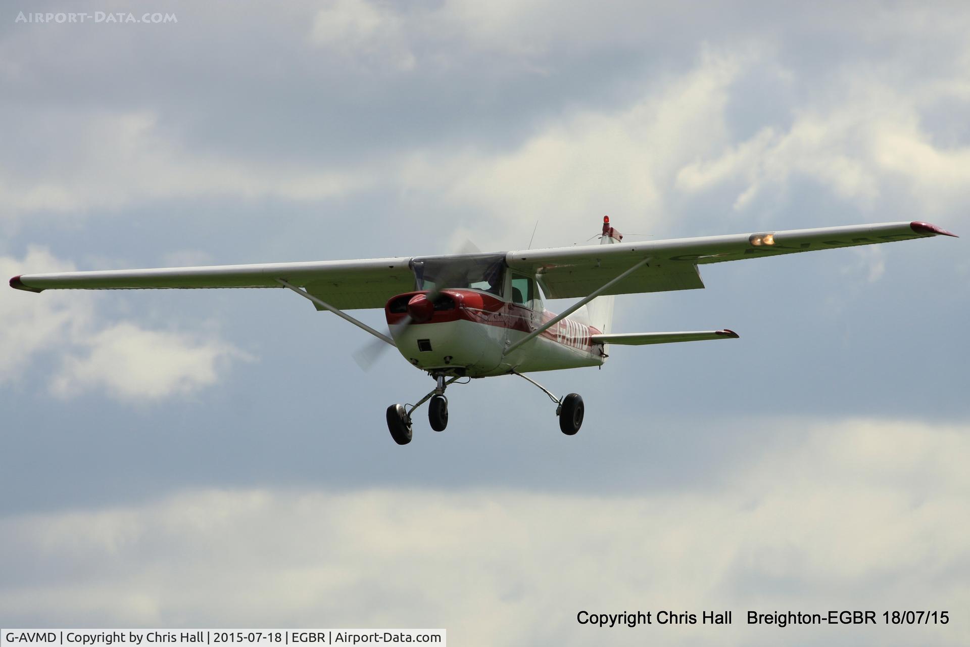 G-AVMD, 1966 Cessna 150G C/N 150-65504, International Bucker Fest at Breighton