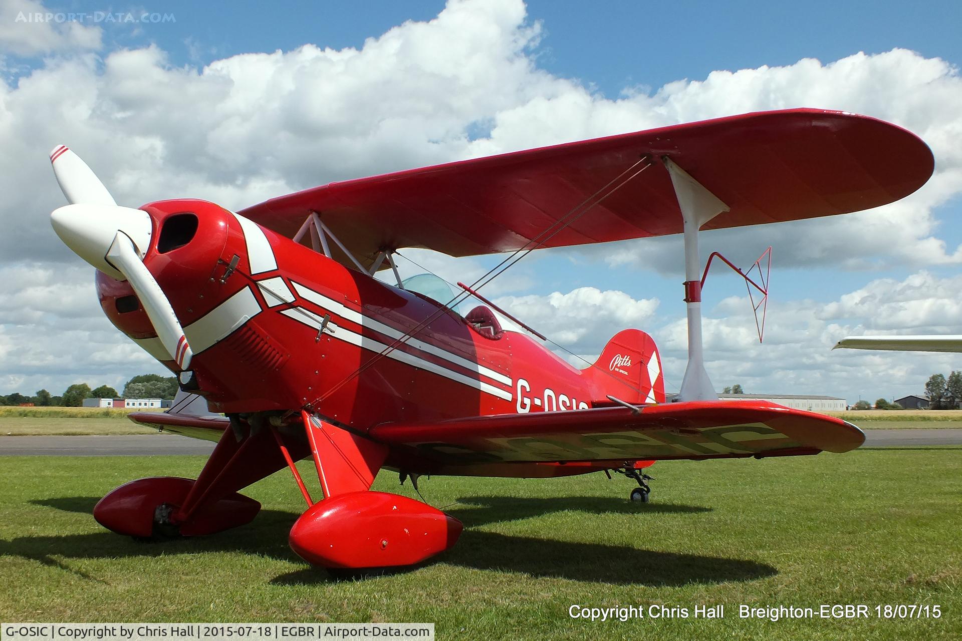 G-OSIC, 1977 Pitts S-1C Special C/N 1921-77, International Bucker Fest at Breighton