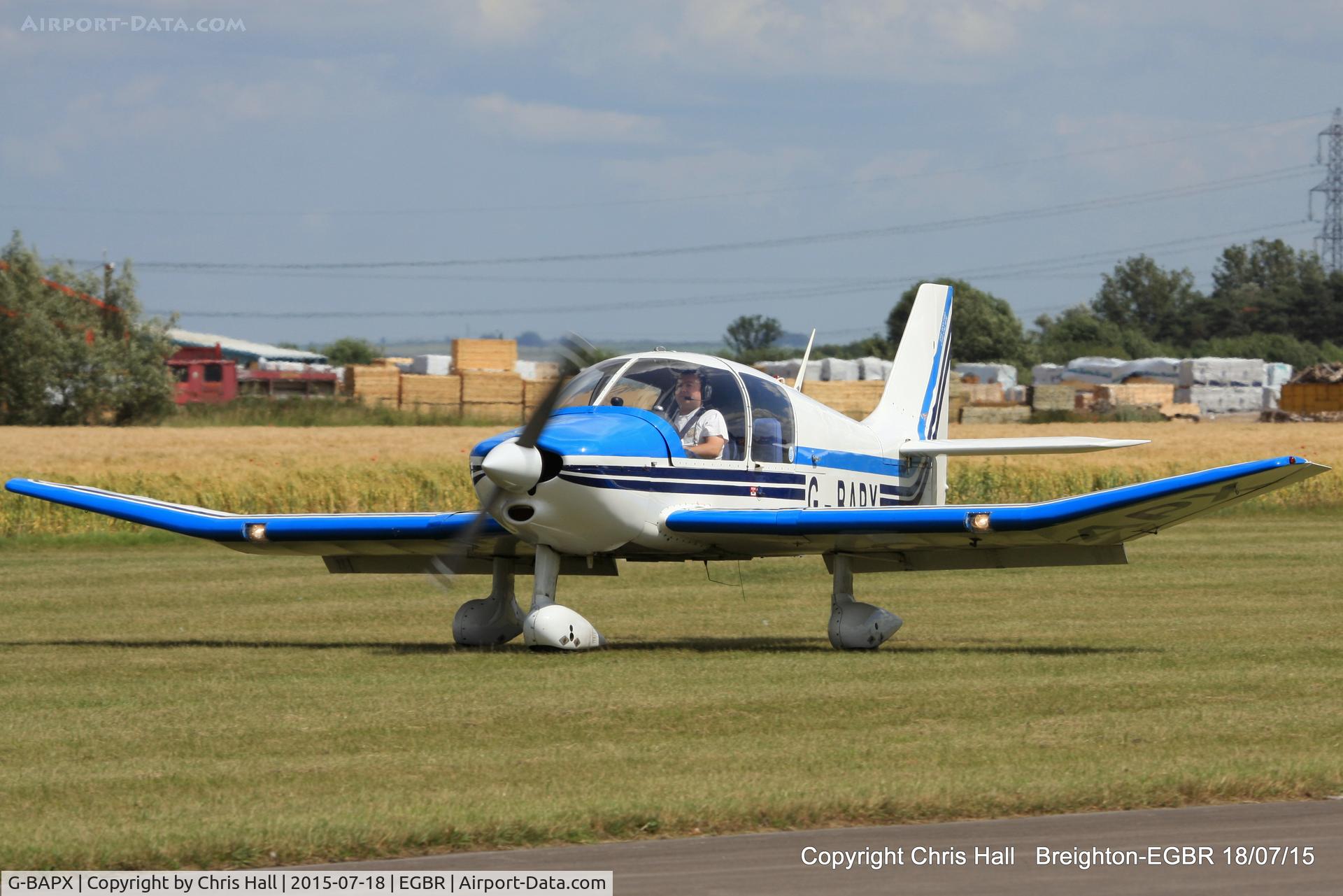 G-BAPX, 1972 Robin DR-400-160 Chevalier C/N 789, International Bucker Fest at Breighton