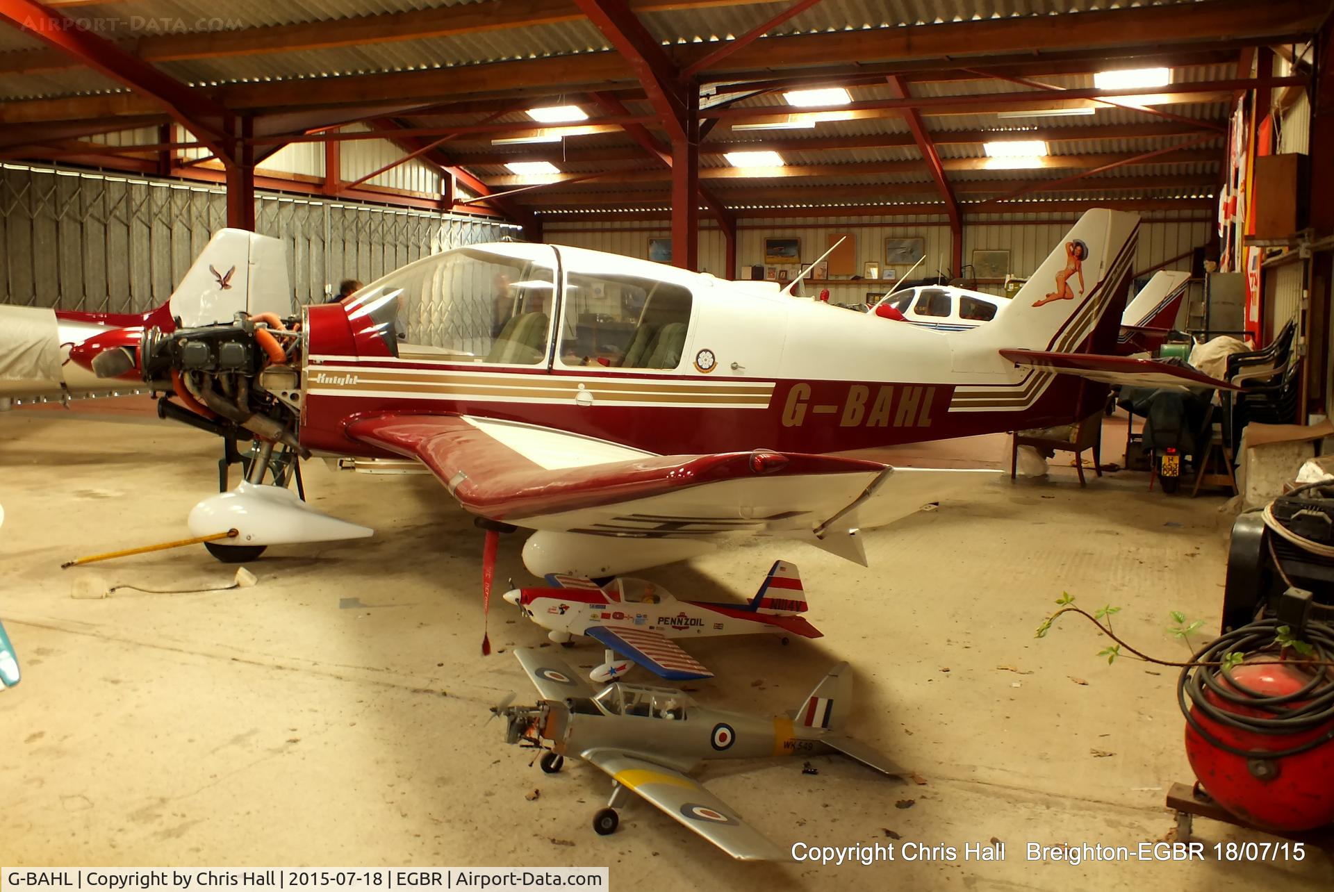 G-BAHL, 1972 Robin DR-400-160 Chevalier C/N 704, Breighton resident