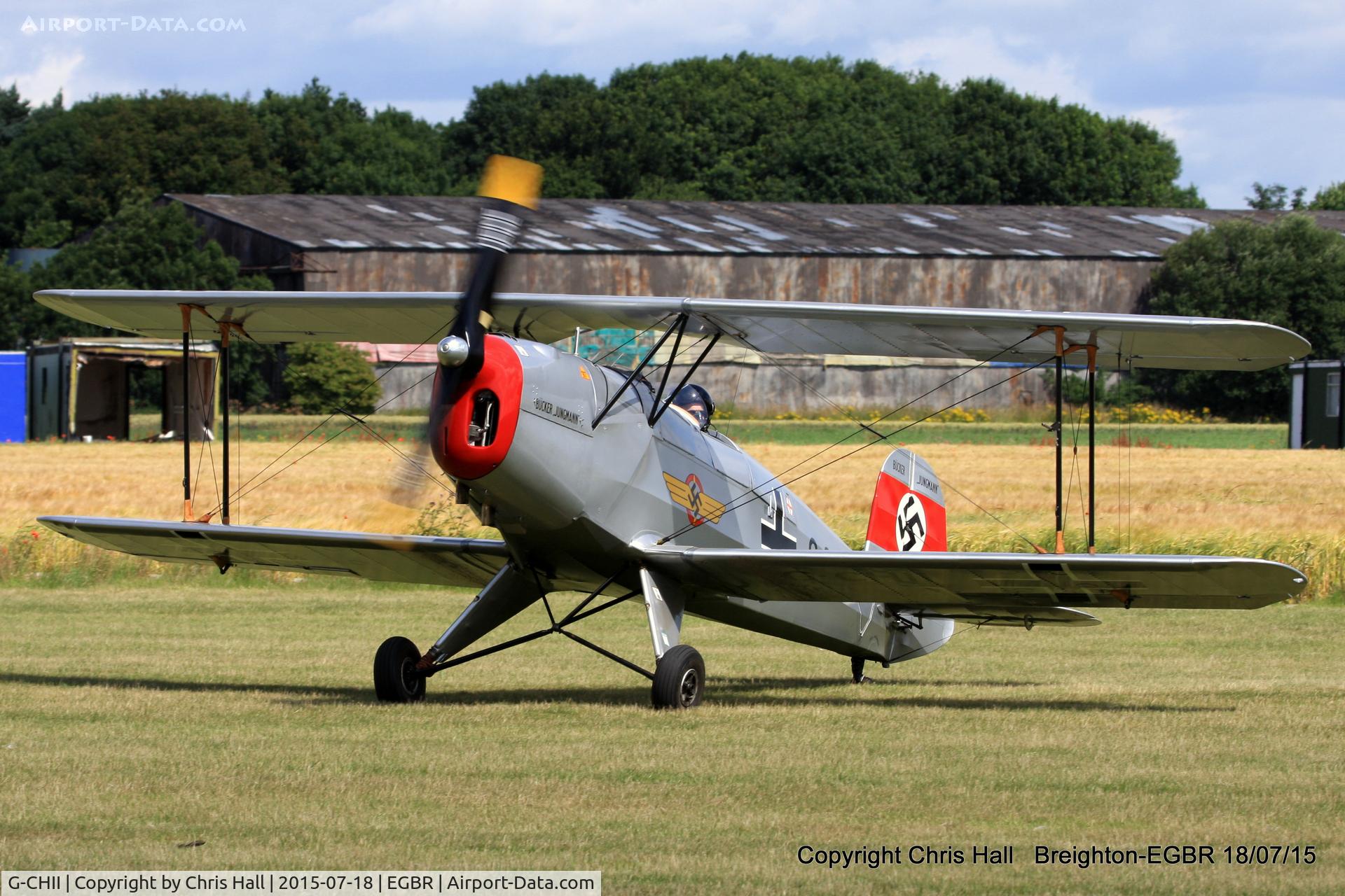 G-CHII, 1957 CASA 1-131E Jungmann C/N 1108, International Bucker Fest at Breighton