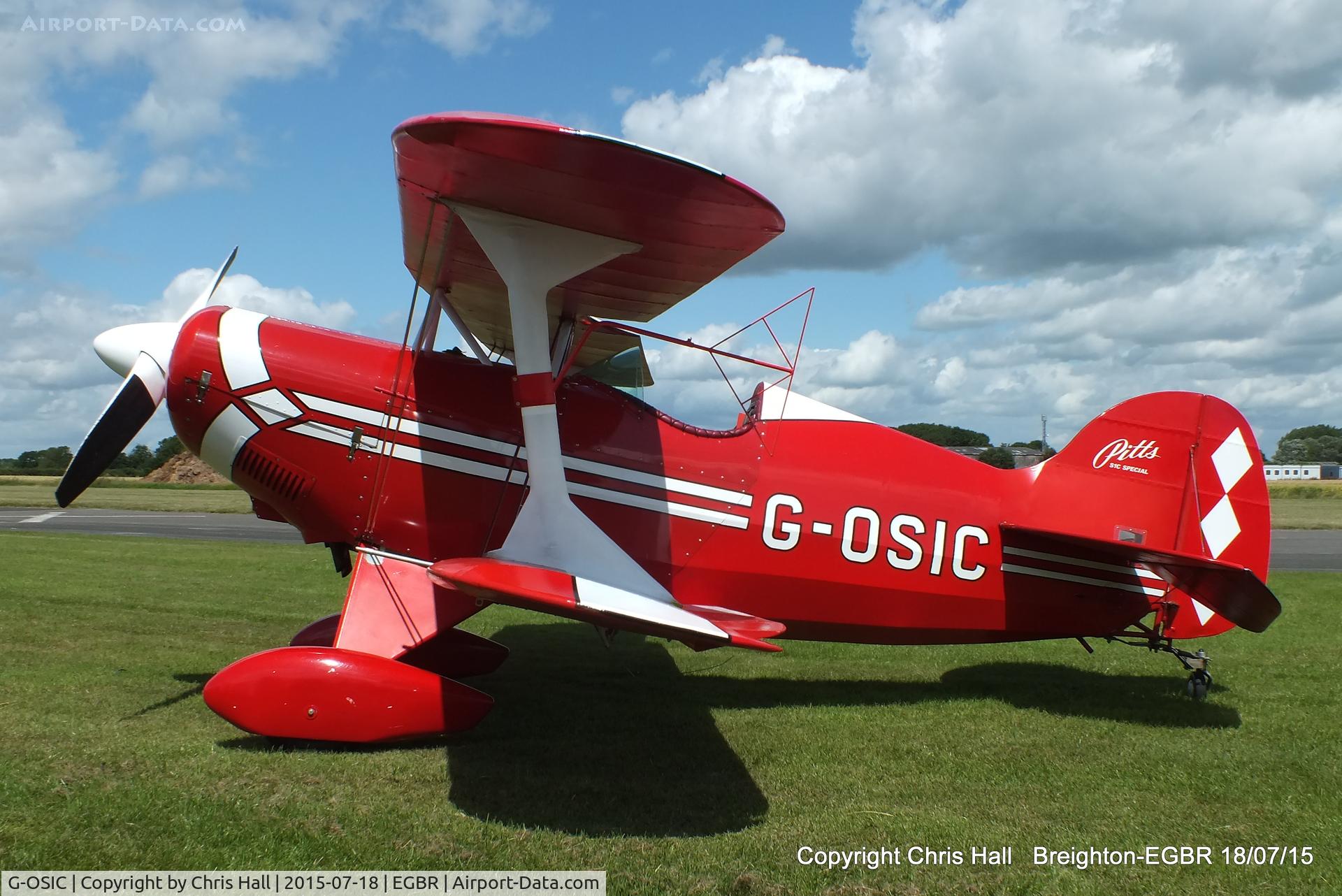 G-OSIC, 1977 Pitts S-1C Special C/N 1921-77, International Bucker Fest at Breighton