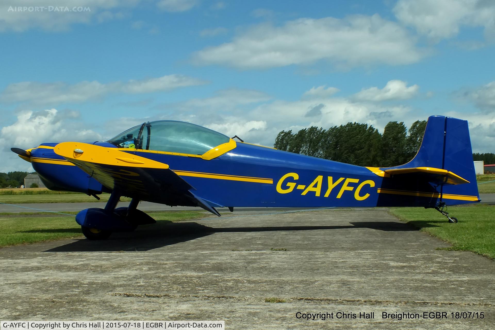 G-AYFC, 1970 Rollason Druine D-62B Condor C/N RAE/644, International Bucker Fest at Breighton