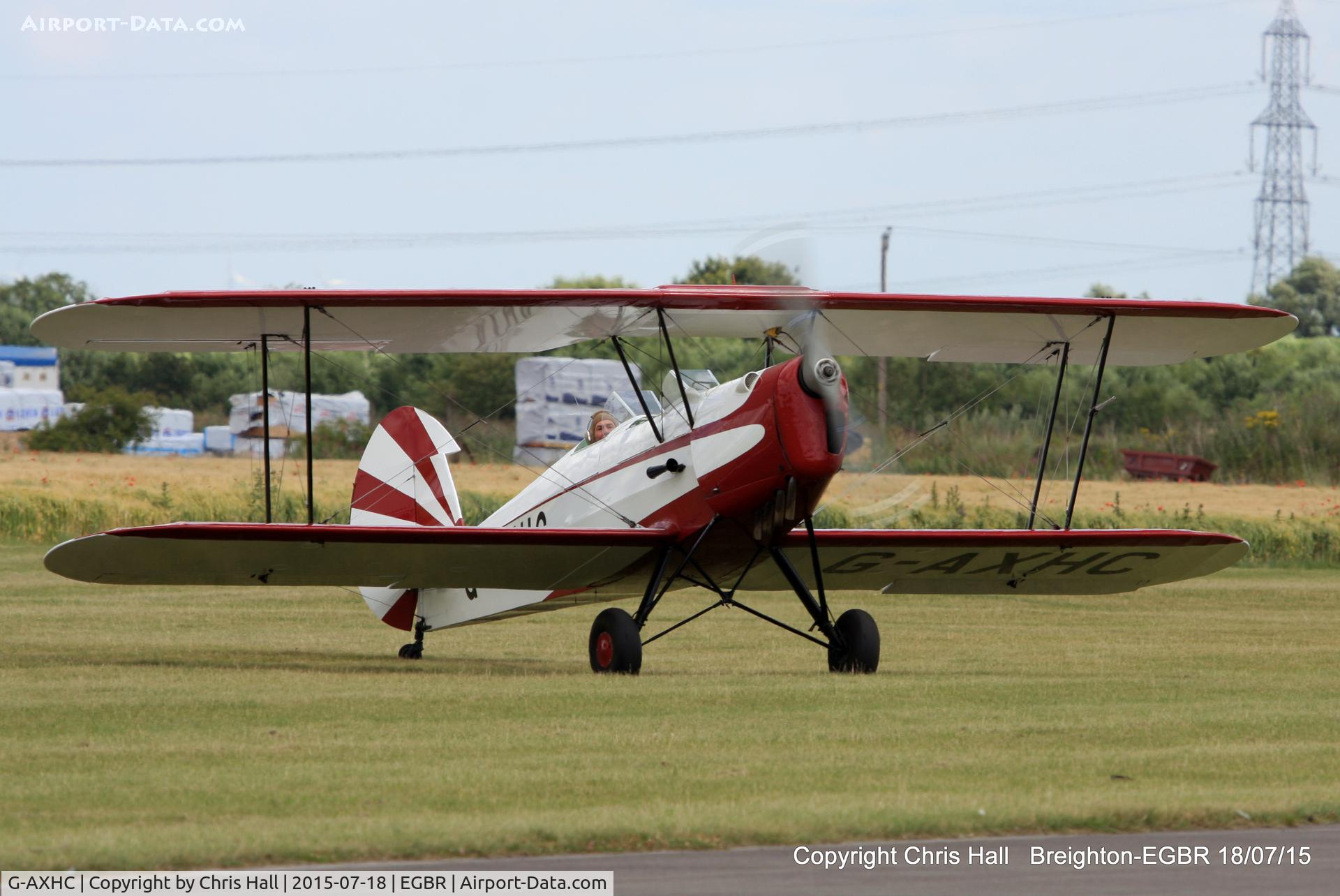 G-AXHC, 1946 Nord Stampe SV-4C C/N 293, International Bucker Fest at Breighton
