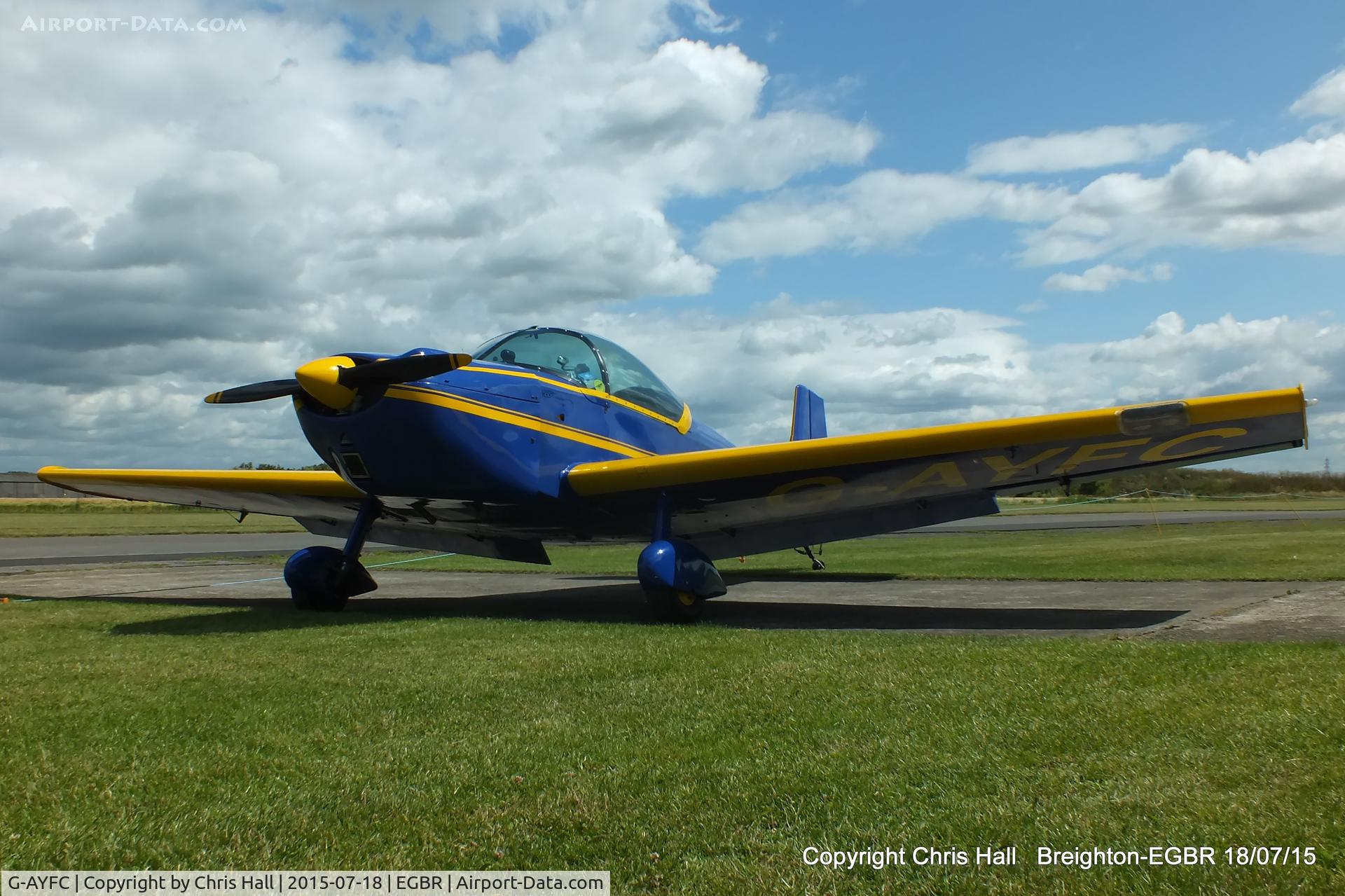 G-AYFC, 1970 Rollason Druine D-62B Condor C/N RAE/644, International Bucker Fest at Breighton