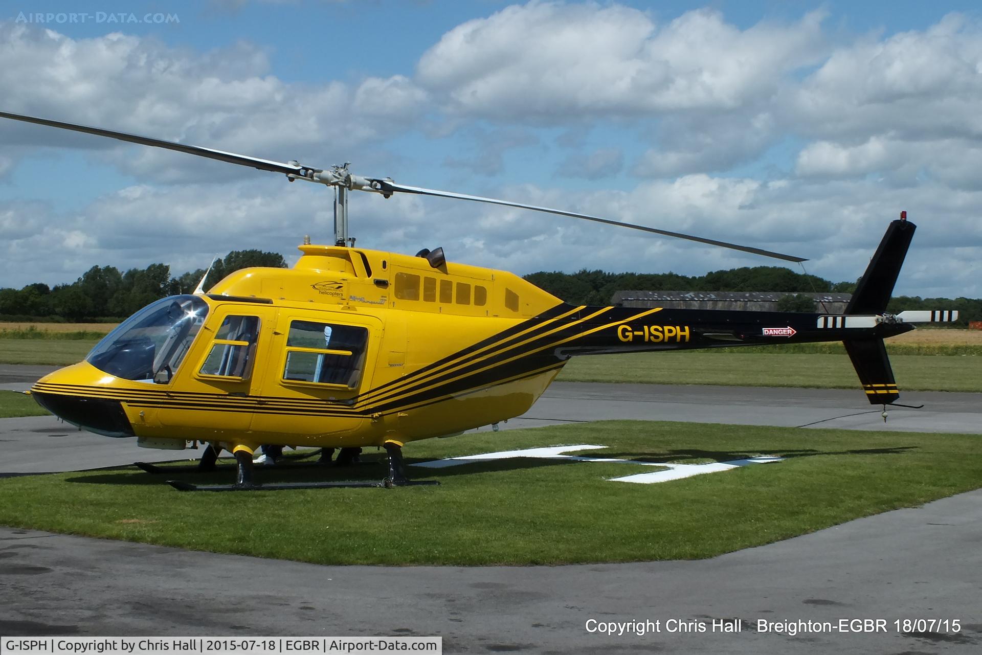 G-ISPH, 1992 Bell 206B JetRanger III C/N 4259, International Bucker Fest at Breighton