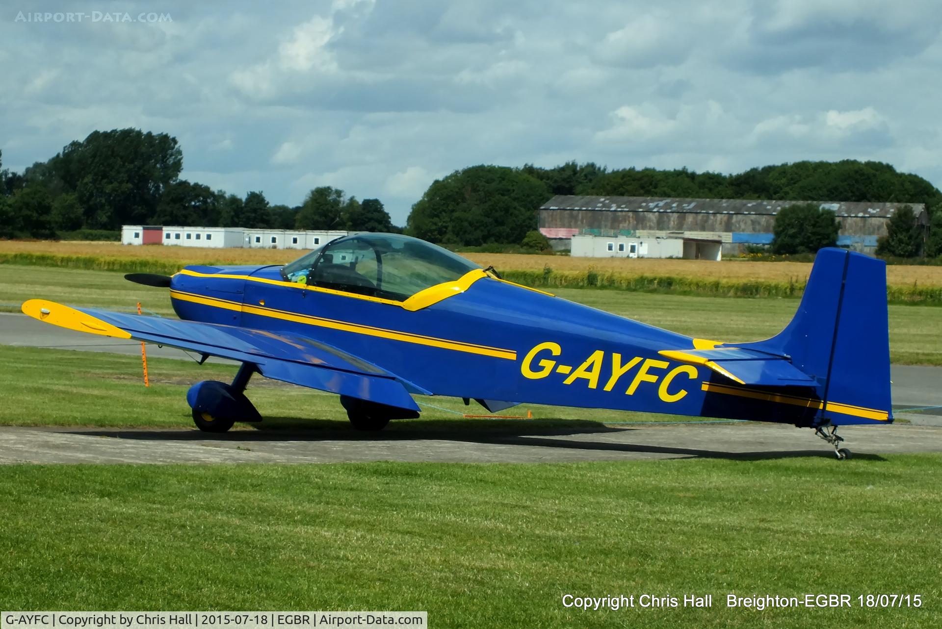 G-AYFC, 1970 Rollason Druine D-62B Condor C/N RAE/644, International Bucker Fest at Breighton