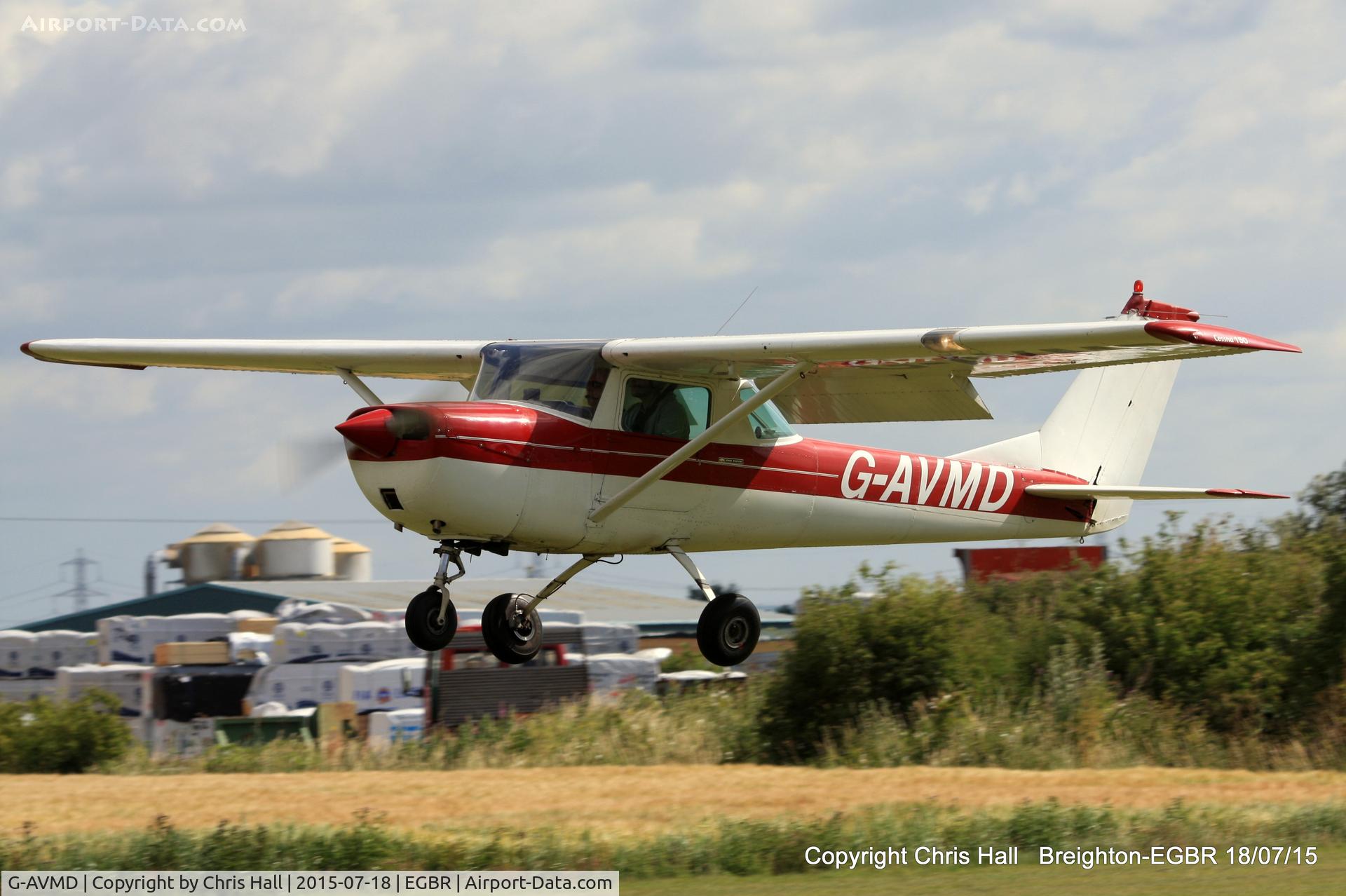 G-AVMD, 1966 Cessna 150G C/N 150-65504, International Bucker Fest at Breighton