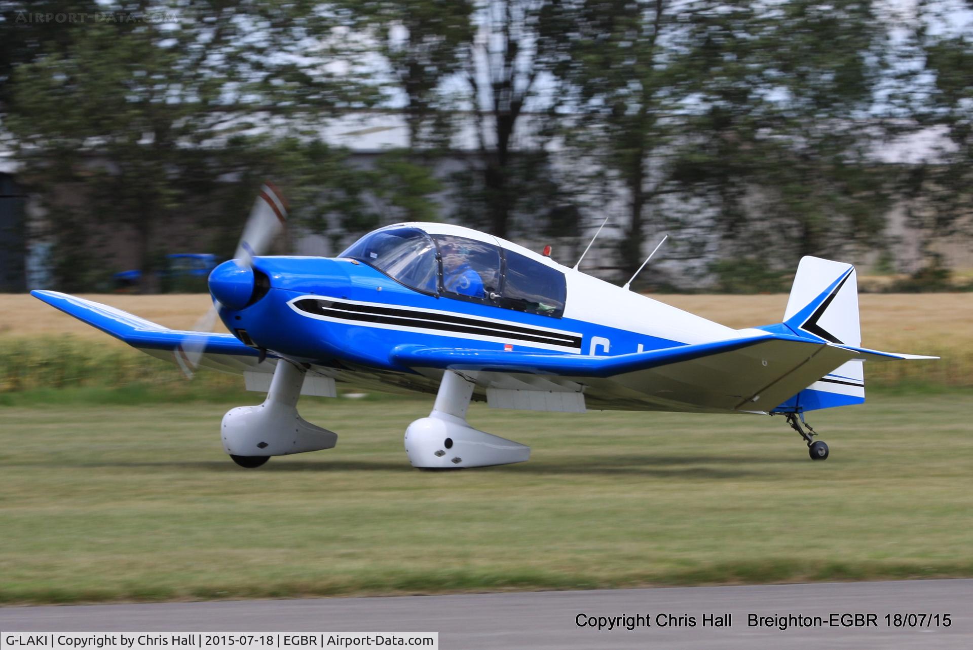 G-LAKI, 1963 Jodel DR-1050 Ambassadeur C/N 534, International Bucker Fest at Breighton