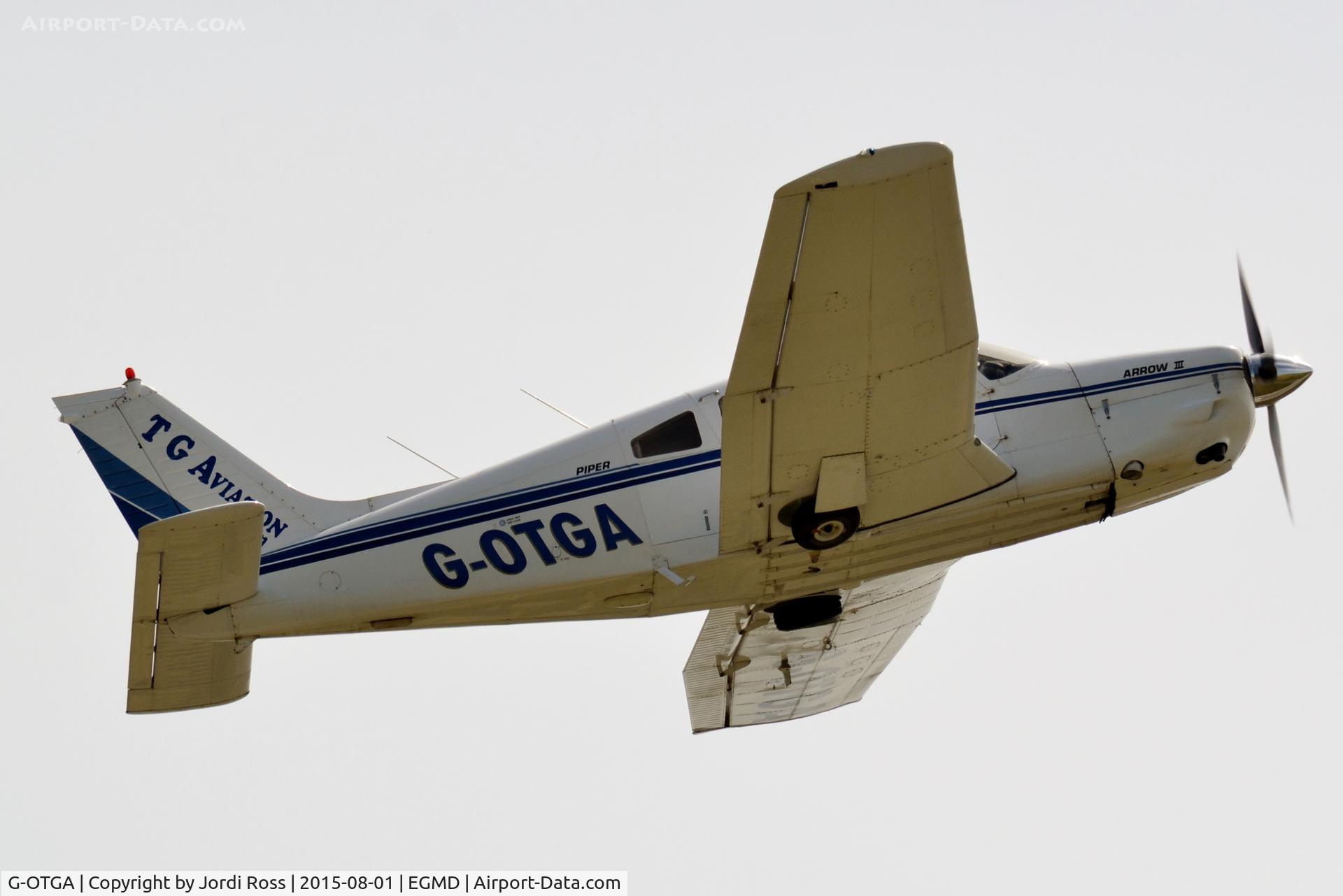 G-OTGA, 1978 Piper PA-28R-201 Cherokee Arrow III C/N 28R-7837281, TG Aviation