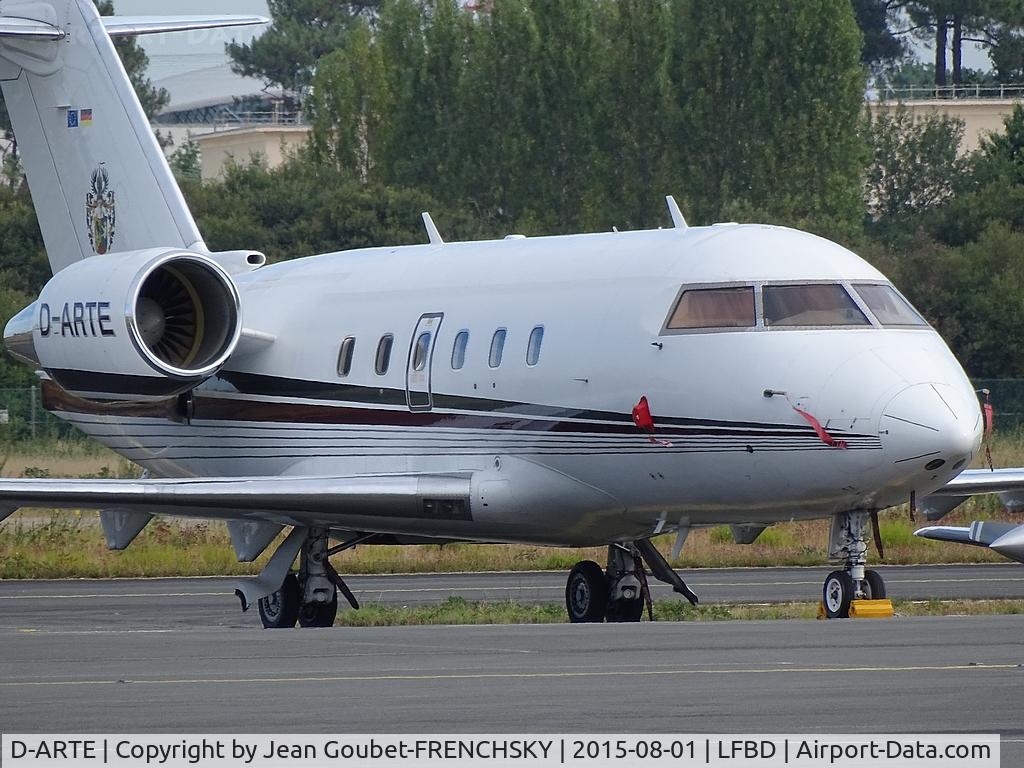 D-ARTE, 1989 Canadair Challenger 601-3A (CL-600-2B16) C/N 5060, Jet Connection