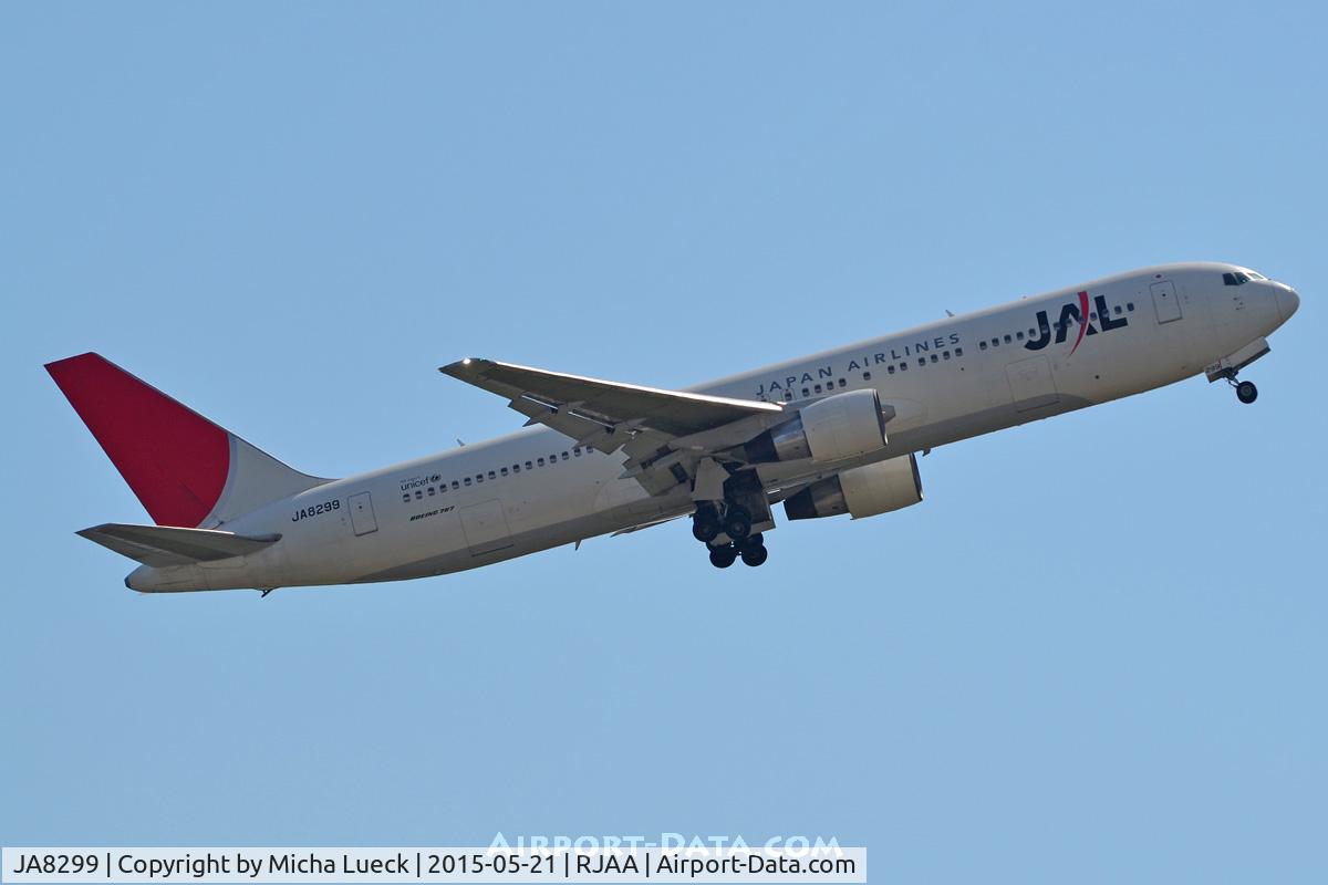 JA8299, 1989 Boeing 767-346 C/N 24498, At Narita