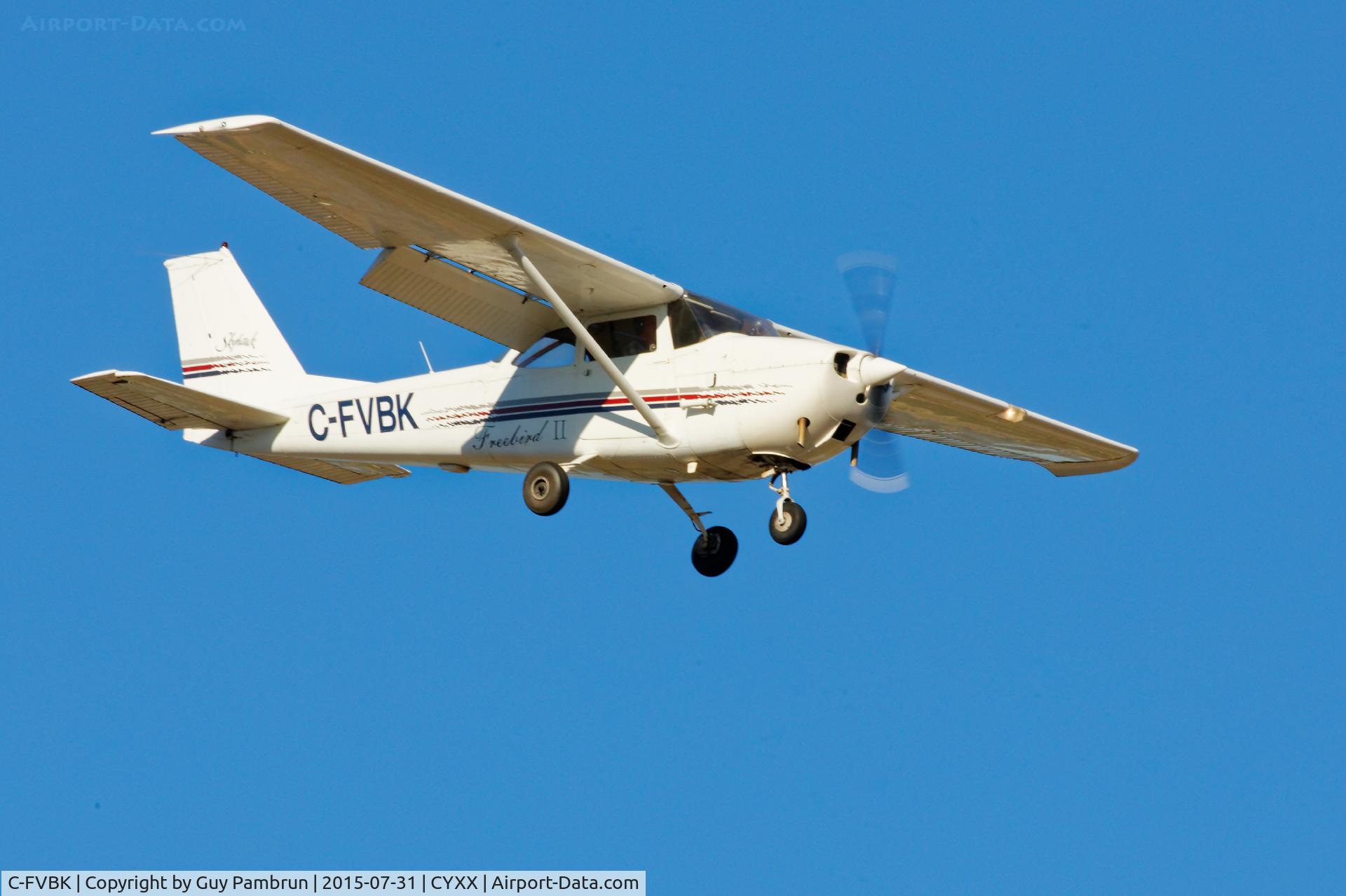 C-FVBK, 1966 Cessna 172H C/N 17255161, Landing