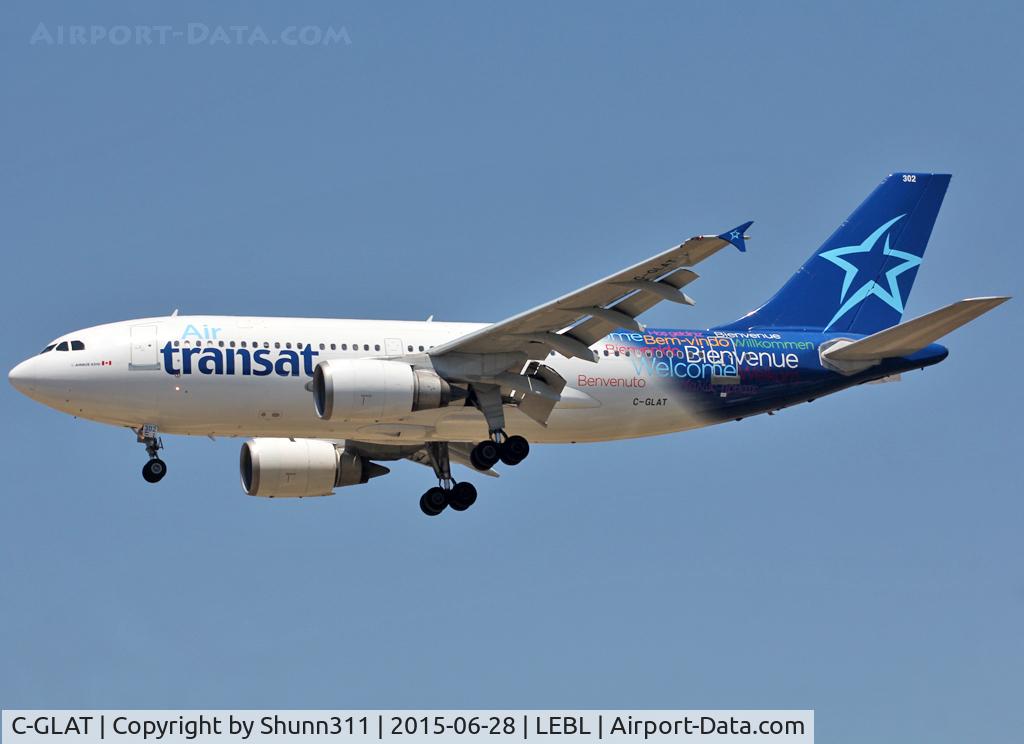 C-GLAT, 1991 Airbus A310-308 C/N 588, Landing rwy 25R