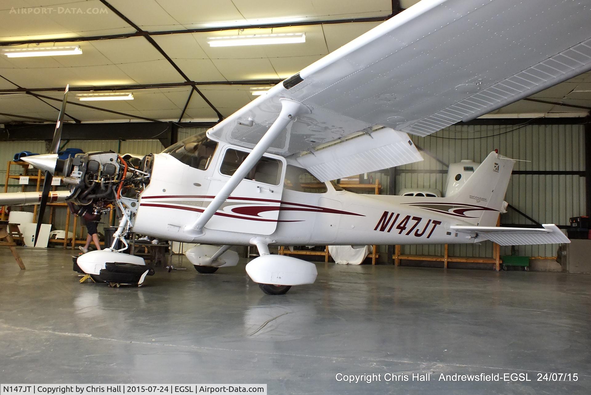 N147JT, 2005 Cessna 172S C/N 172S9978, at Andrewsfield