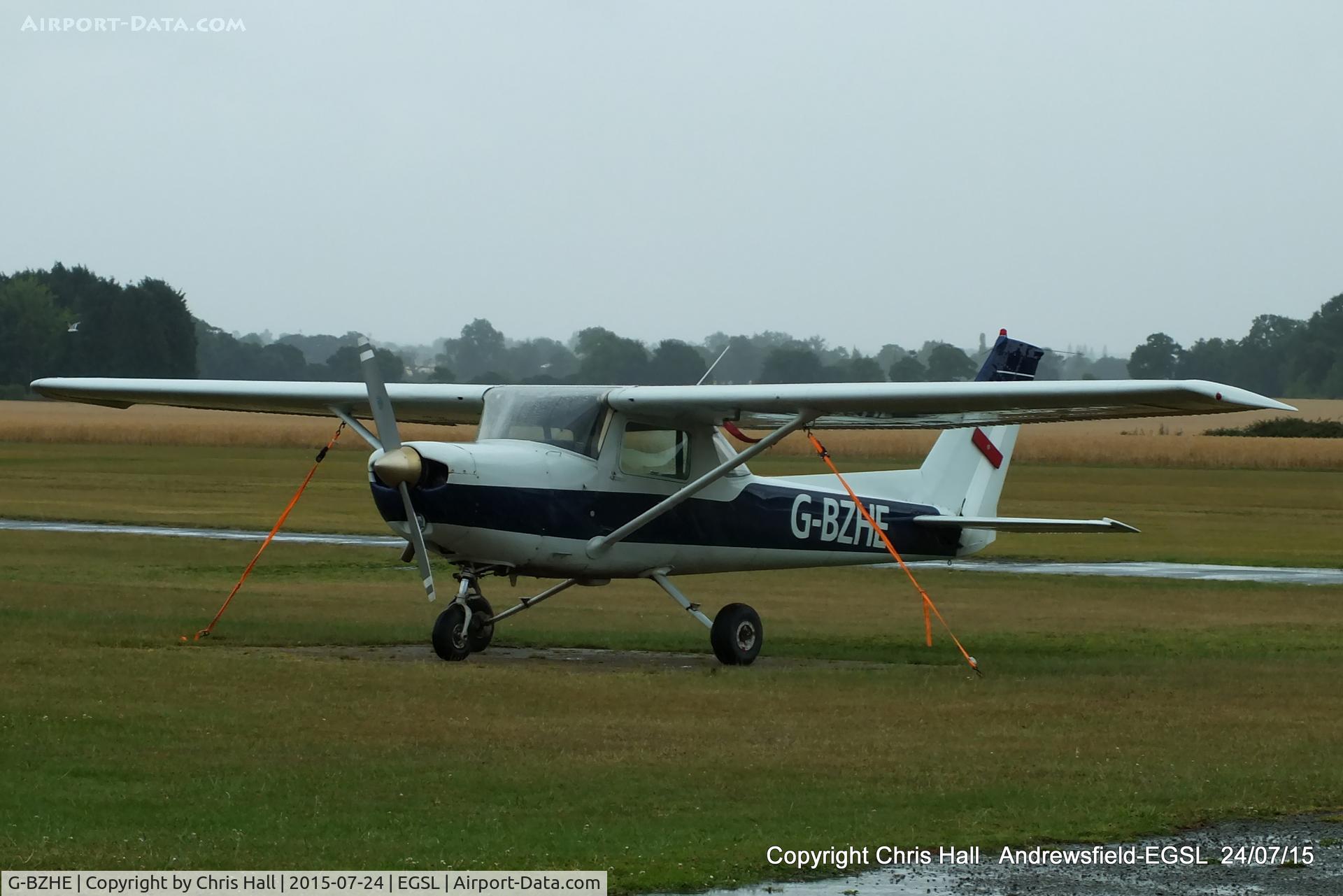 G-BZHE, 1978 Cessna 152 C/N 152-81303, Andrewsfield resident