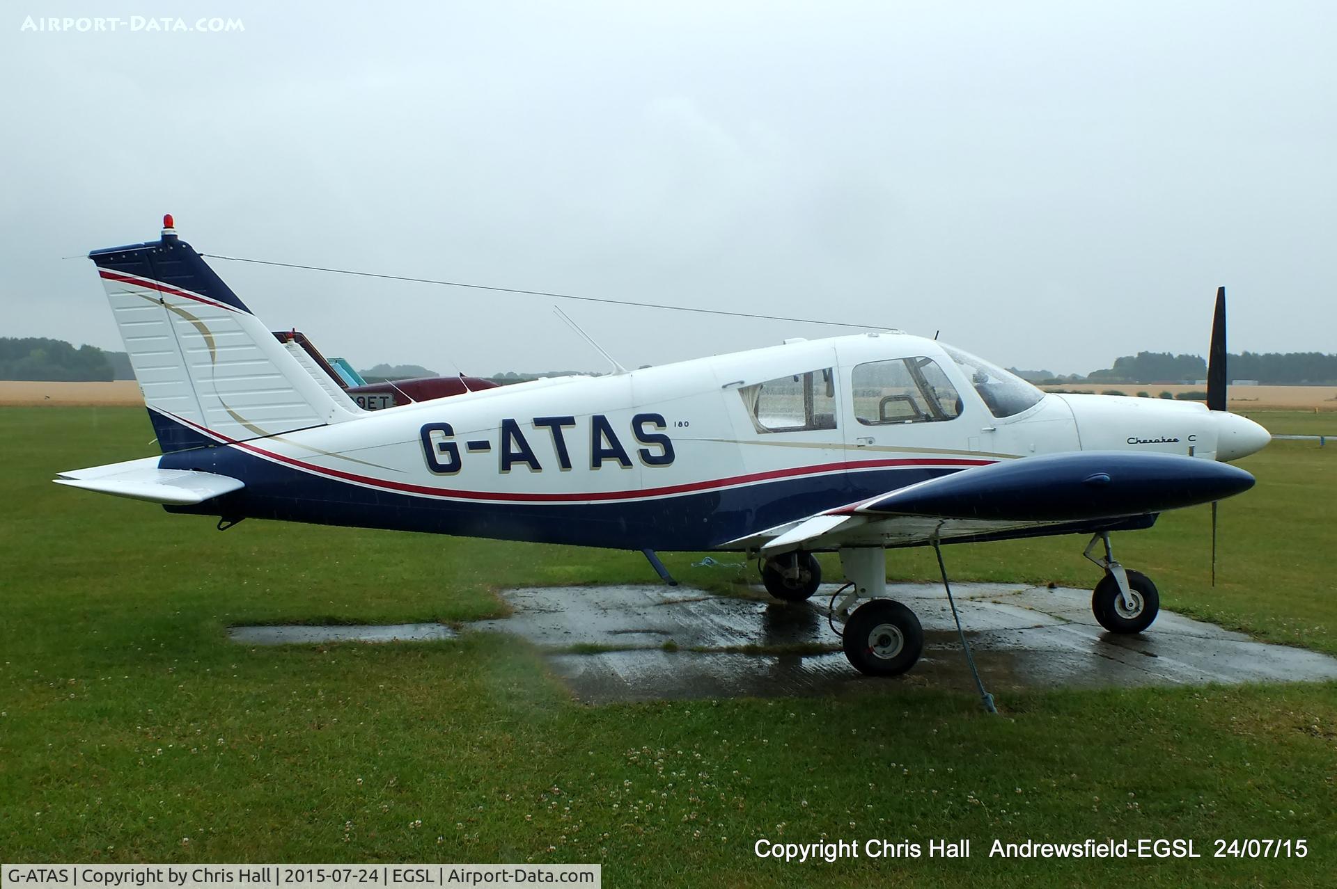 G-ATAS, 1964 Piper PA-28-180 Cherokee C/N 28-2137, Andrewsfield resident